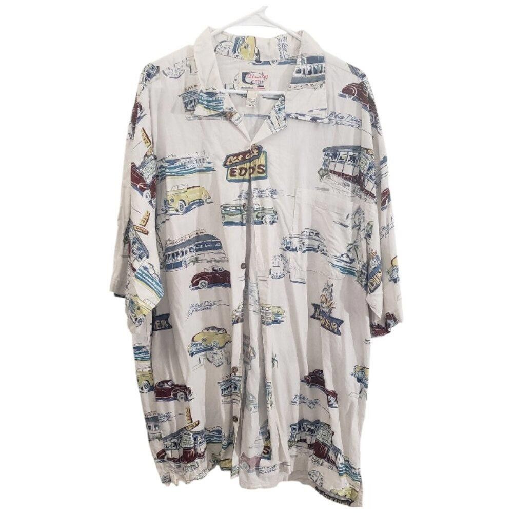 Designer CT1859 Bluewater Men's Short Sleeve Shirts 3X Size US XXL / EU 58 / 5 - 1 Thumbnail