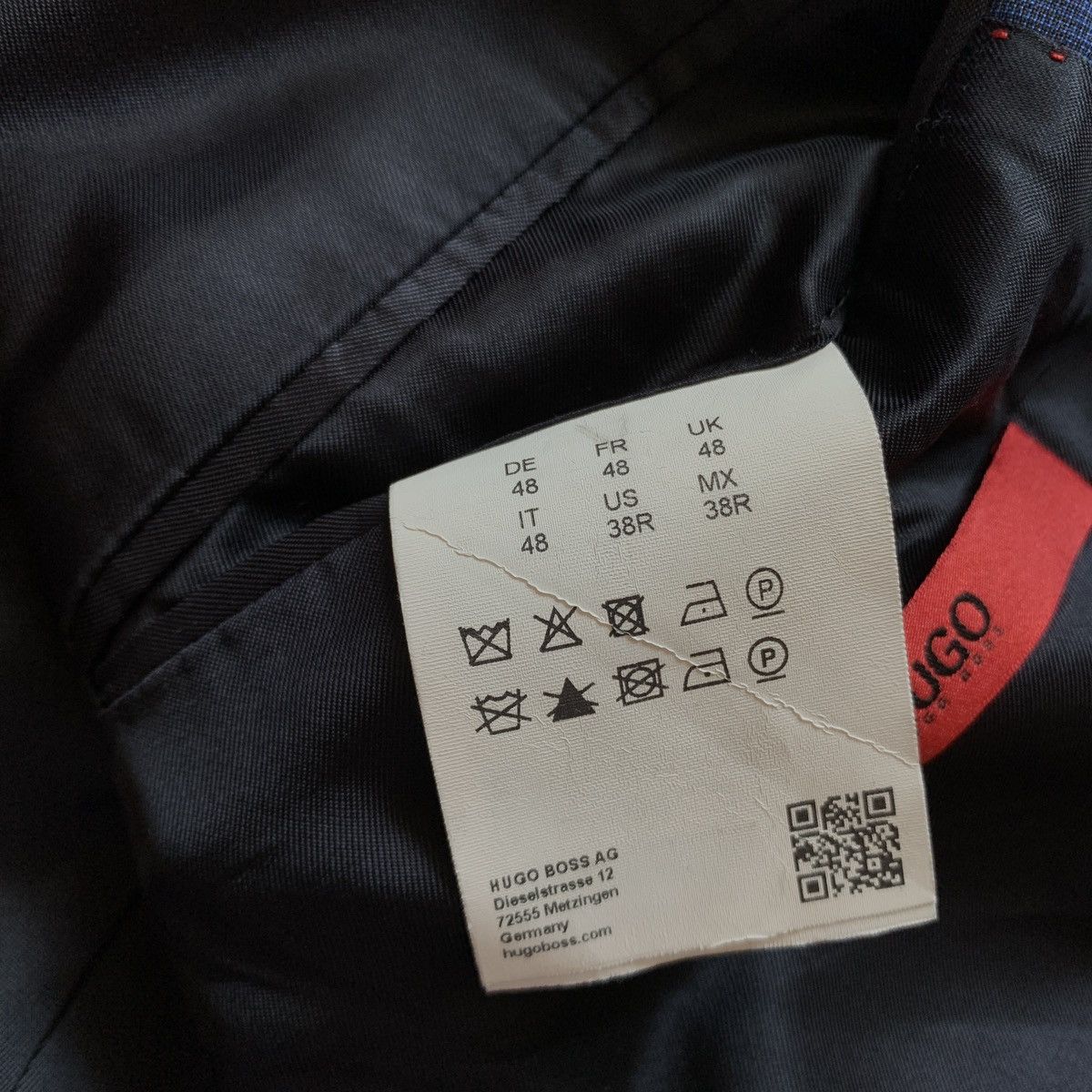Hugo Boss Hugo Boss Suit Jacket Blazer Size 48R - 10 Thumbnail