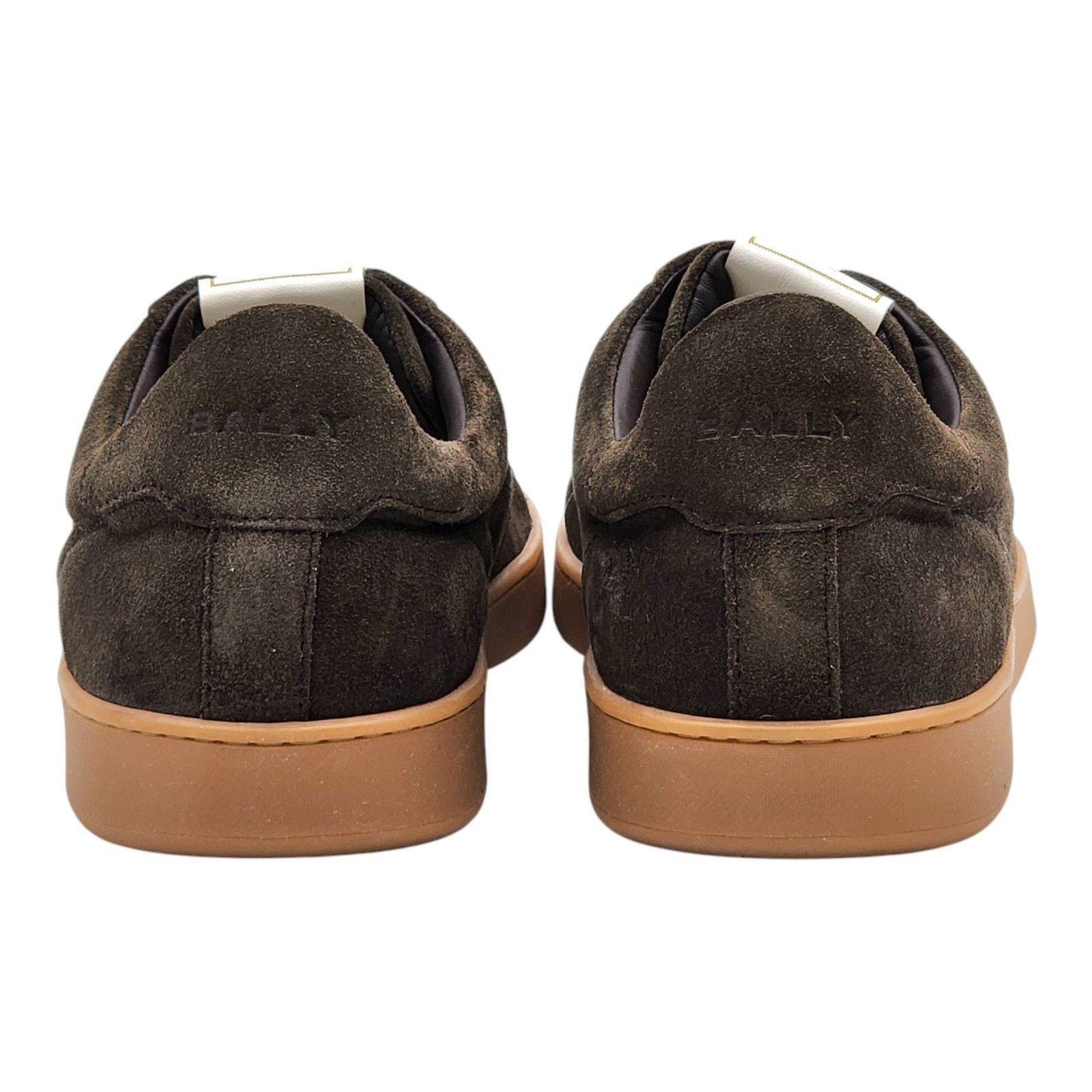 Bally Crest Romy Suede Slip On Sneakers Dark Brown EU 41 US 8 $400 Size US 8 / EU 41 - 5 Thumbnail