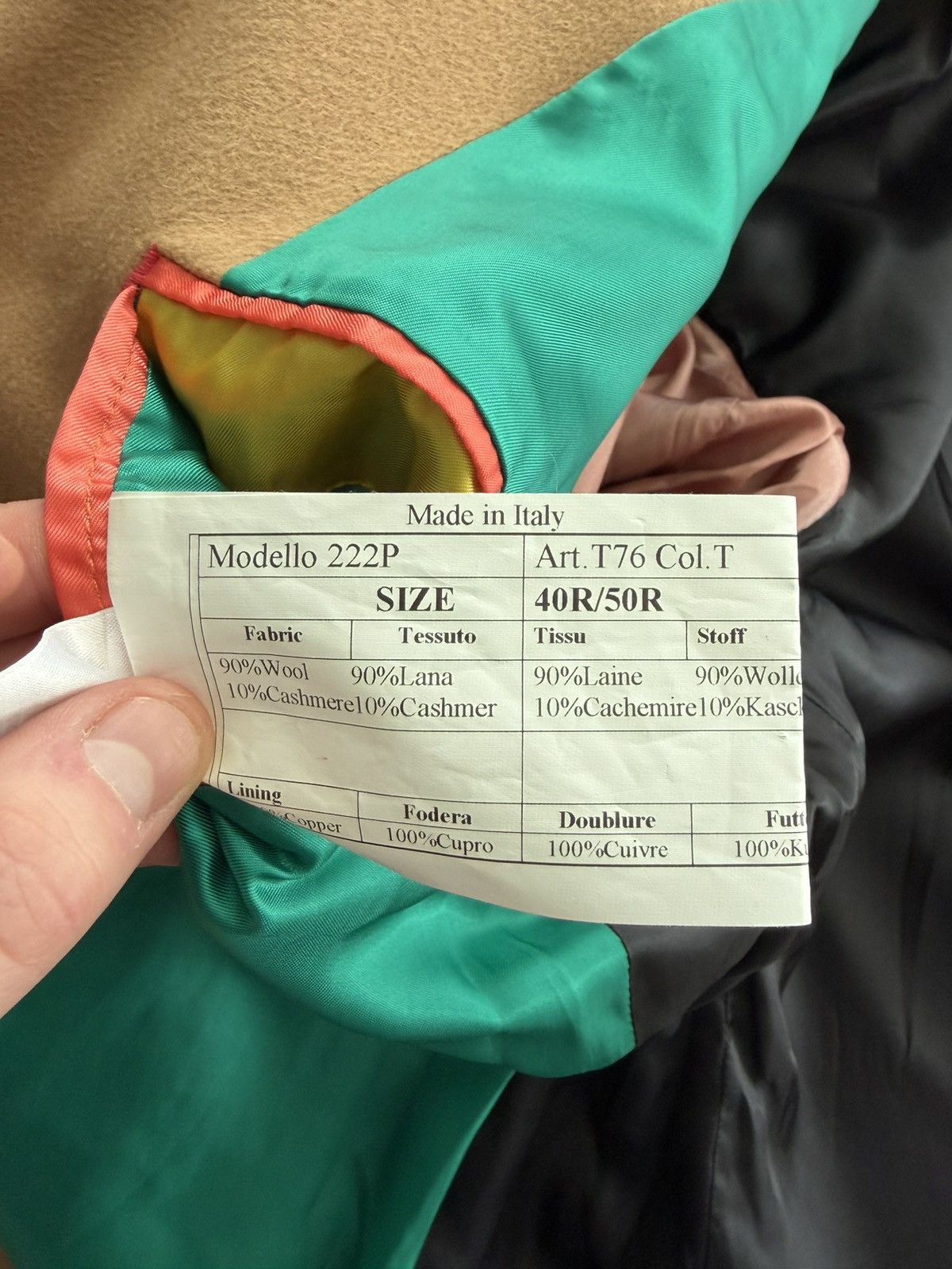 Paul Smith Paul Smith Cashmere Camel Overcoat Size US M / EU 48-50 / 2 - 6 Thumbnail
