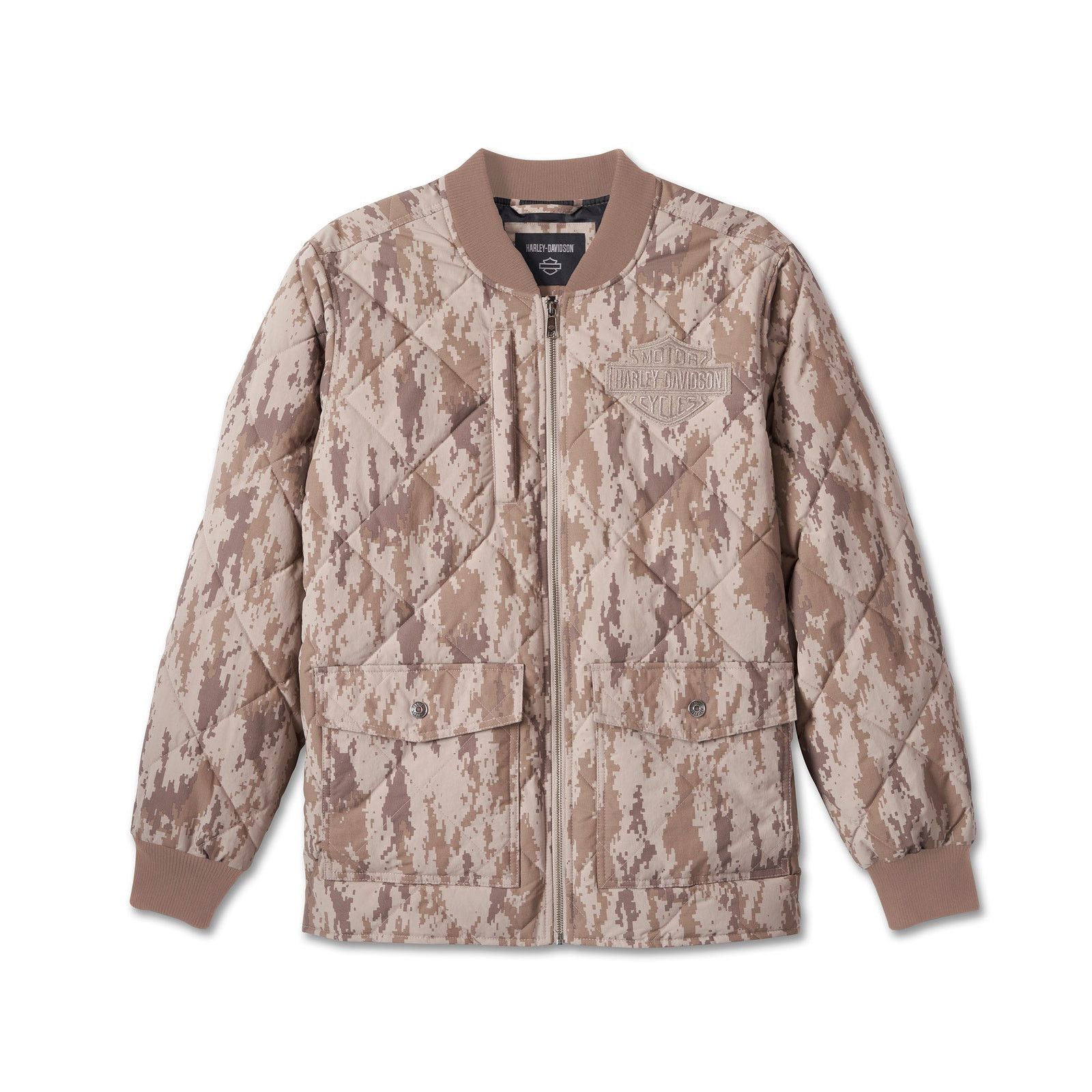 Harley Davidson Harley-Davidson Men's Park Bomber Jacket Camo Size XXL NWT Size US XXL / EU 58 / 5 - 7 Thumbnail
