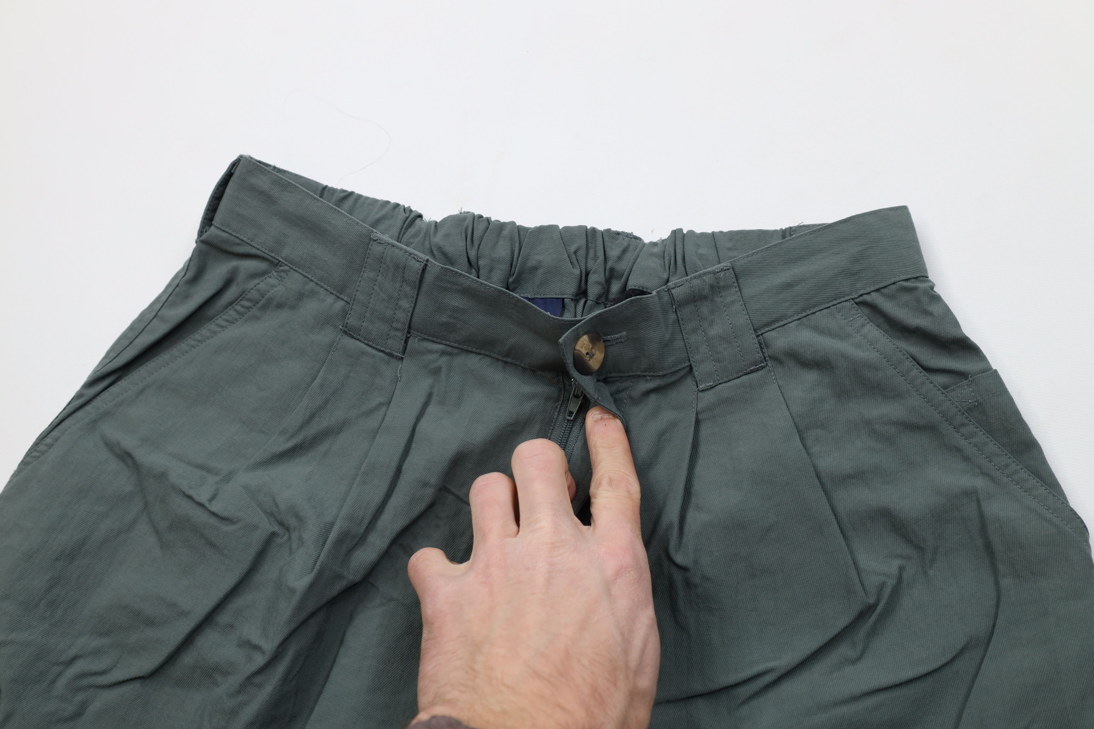ExOfficio Vintage 90s ExOfficio Hiking Trekking Cargo Shorts Green Size 28" / US 6 / IT 42 - 6 Thumbnail