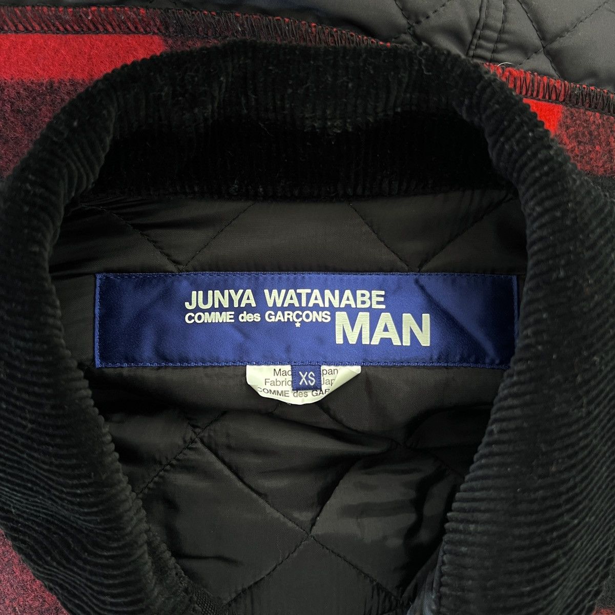 Comme des Garcons × Junya Watanabe 21AW Quilted Multi-Pocket Wool Jacket Size US XS / EU 42 / 0 - 5 Thumbnail