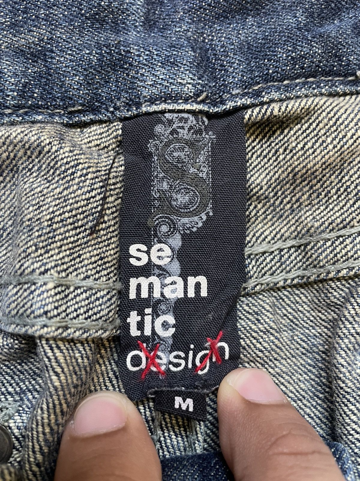 Le Grande Bleu (L.G.B.) Semantic Design LGB Style Flare Denim Pants Size US 31 - 7 Thumbnail