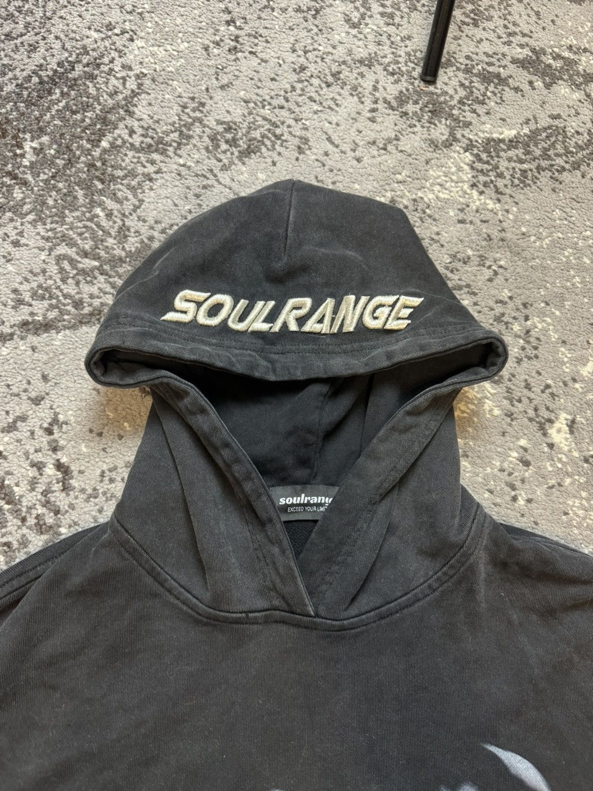 Japanese Brand × Vintage Y2K Soulrange Asemetrical Avantgarde Space Astronaut Hoodie Size US M / EU 48-50 / 2 - 4 Thumbnail
