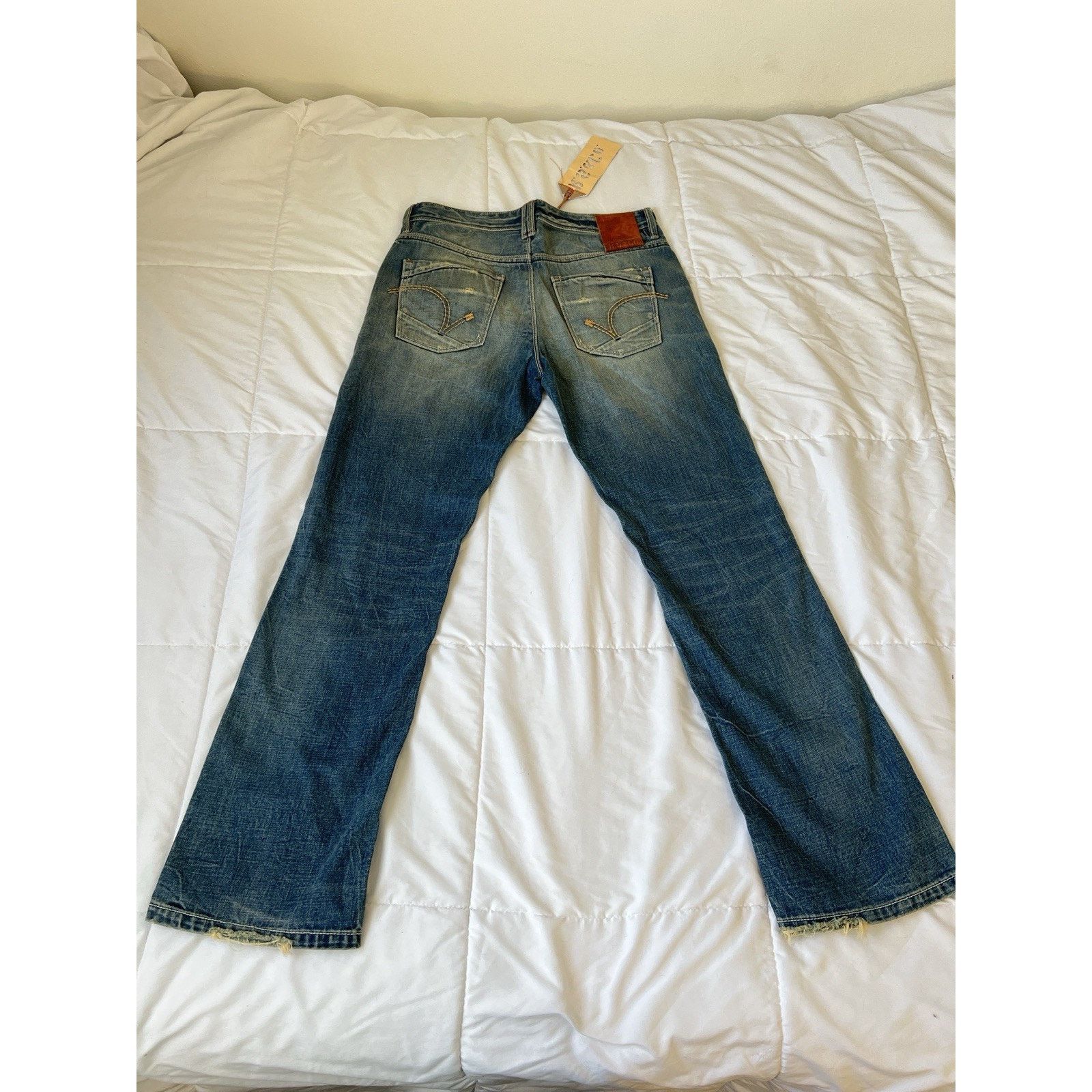Rising Sun & Co. RS And CO Jeans Wide Leg Size 32 NWT Shane boot fit indigo Size US 32 / EU 48 - 2 Thumbnail