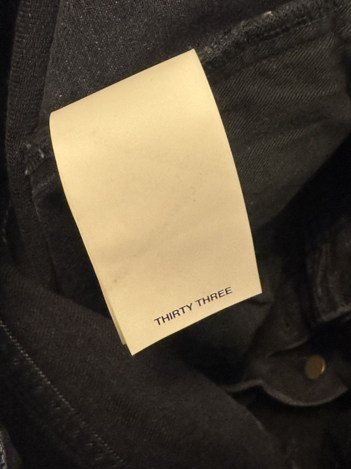 Fear of God Fear of God 80s 5 Pocket Denim Size US 33 - 7 Thumbnail