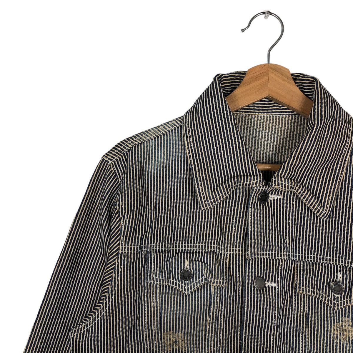 Vintage 90’s VINTAGE HIKORY CHORE JACKET UNION MADE INSPIRE KAPITAL Size US M / EU 48-50 / 2 - 7 Thumbnail