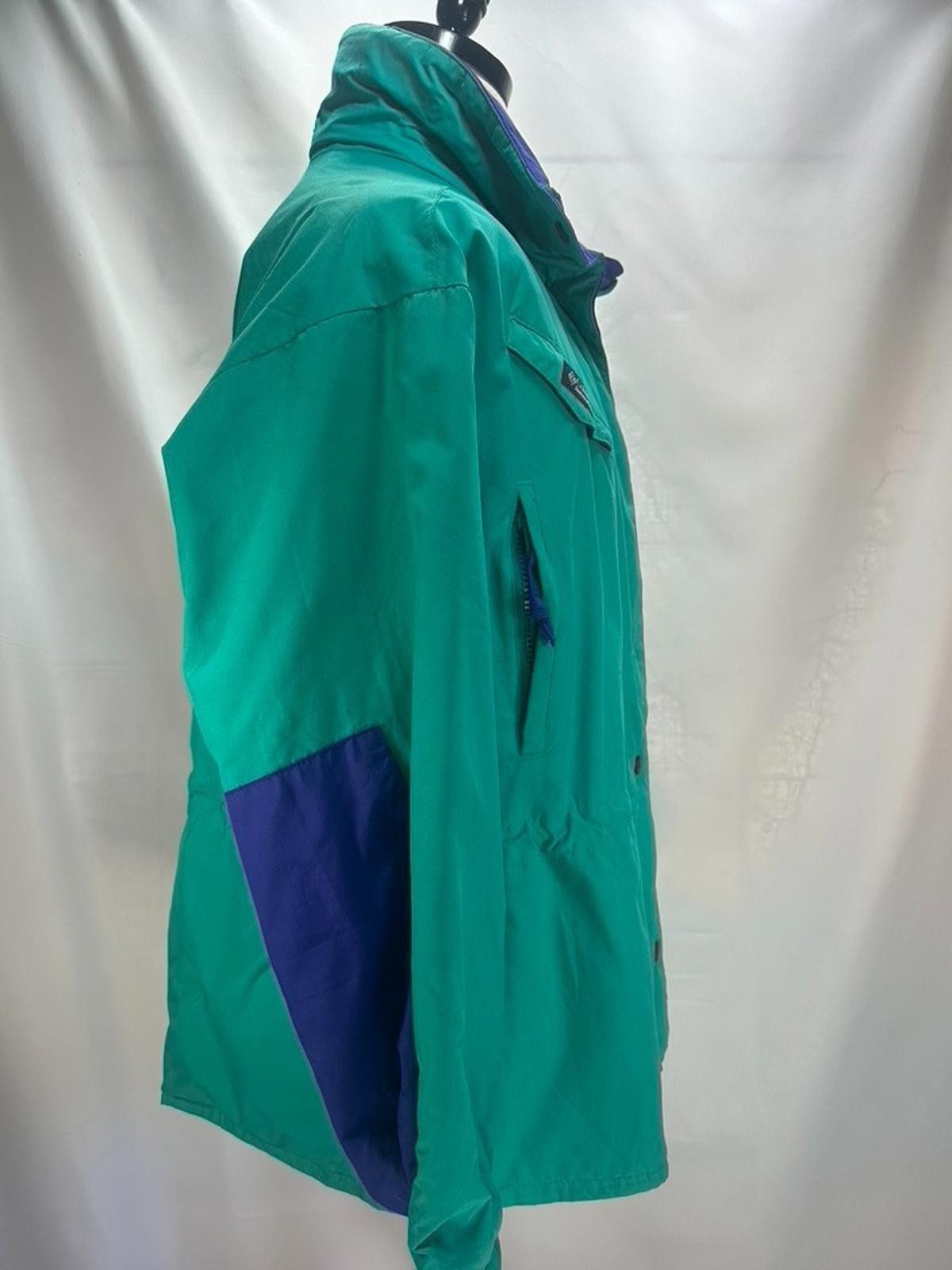 Columbia Columbia Vintage Wy'East Radial Sleeve Ultrex Green Womens L Size L / US 10 / IT 46 - 4 Thumbnail