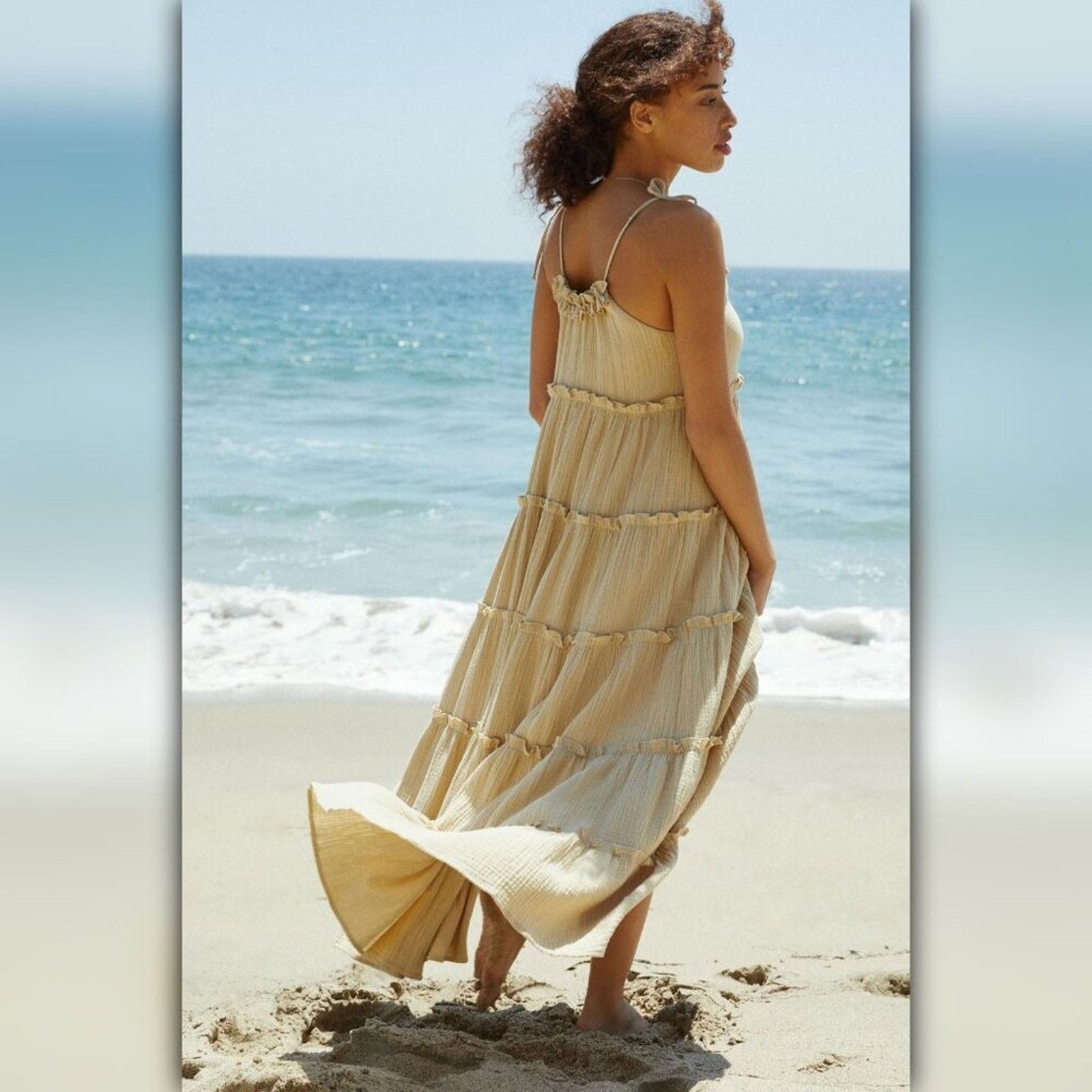 Anthropologie • A109 • (XS) NWT Charlie Holiday Senorita Maxi Dress Size S / US 4 / IT 40 - 2 Thumbnail