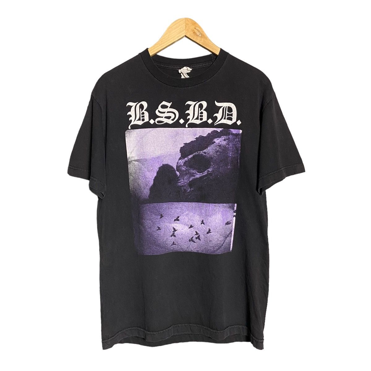 B.S.B.D Horror Graphic Band T-Shirt / Y2K