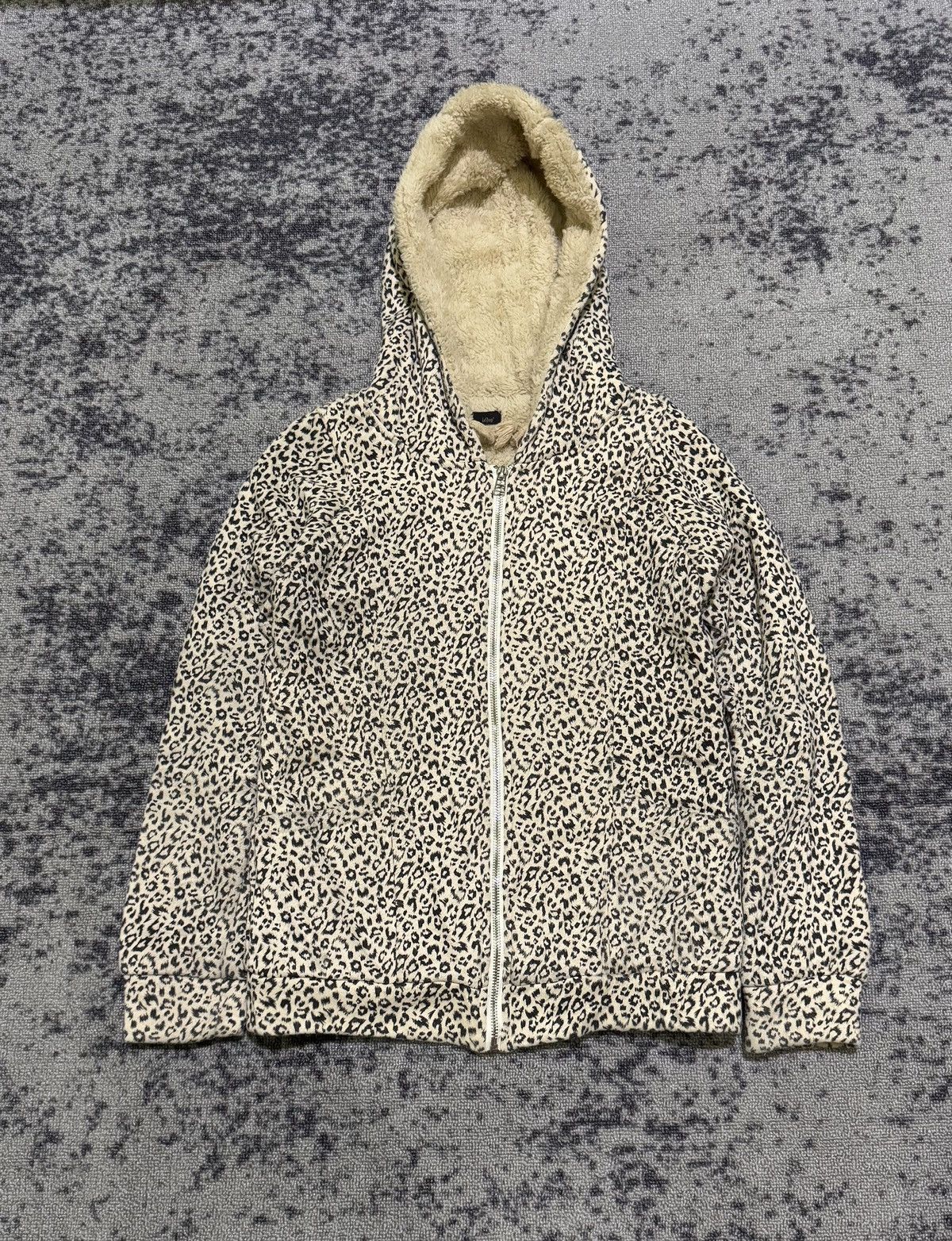 Hysteric Glamour Leshop leopard sherpa grunge ifsixwasnine Fur Hoodie Size US M / EU 48-50 / 2 - 1 Thumbnail