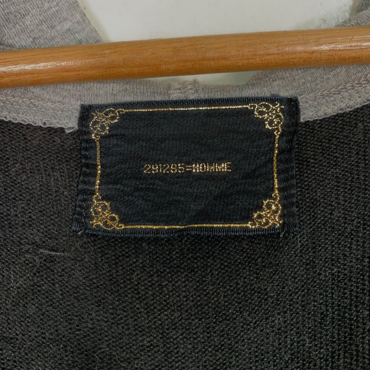 Japanese Brand 291295 HOMME Wanted Transformation Hoodies #0830-C37 Size US M / EU 48-50 / 2 - 18 Thumbnail