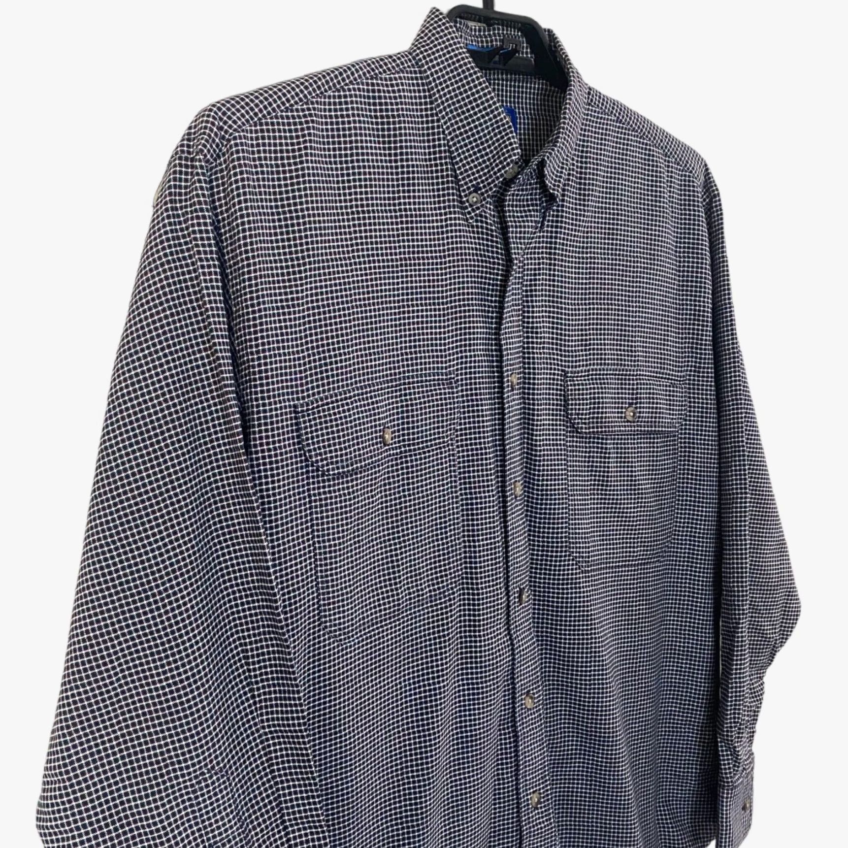 Pendleton Pendleton Button-Down Shirt Green Purple Micro Check Men Medium Size M Casual Shirt Mens Button-Up Size US M / EU 48-50 / 2 - 4 Thumbnail