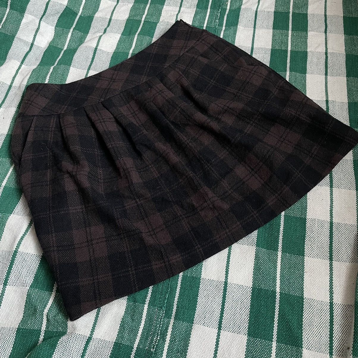 If Six Was Nine × Seditionaries Japanese Flannel Plaided School Girl Mini Skirt Size 28" / US 6 / IT 42 - 1 Thumbnail