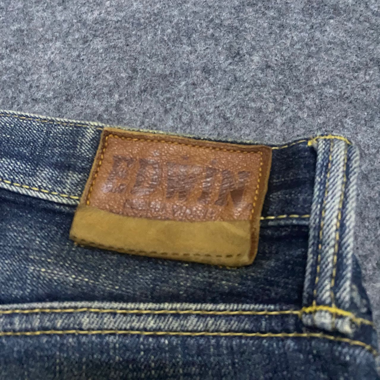 Edwin Vintage Edwin Selvegde Redline Backle Back Denim Size US 36 / EU 52 - 13 Thumbnail