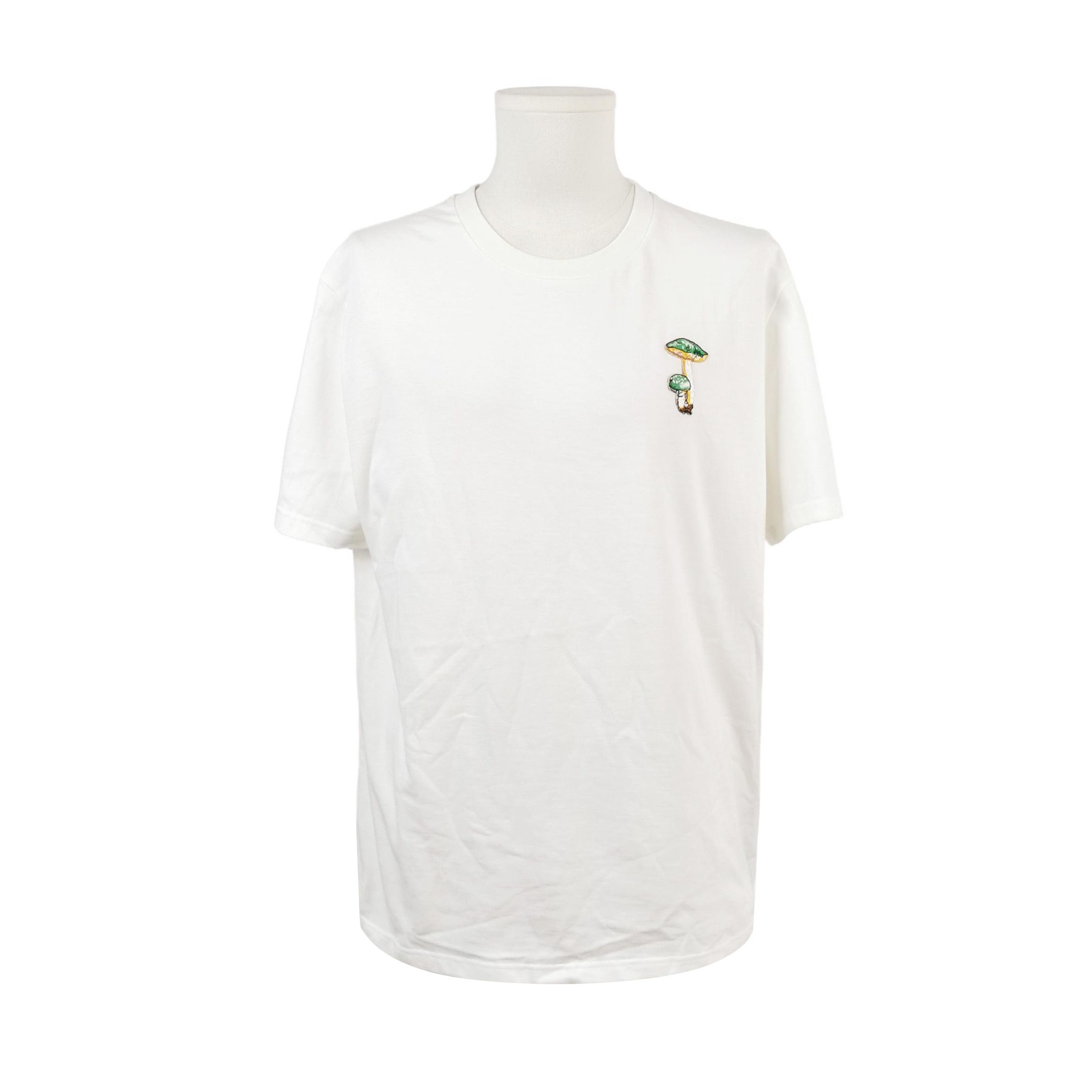 Jil Sander JIL SANDER JIL SANDER Cotton Pattern Round Neck T-Shirt Si Size US L / EU 52-54 / 3 - 1 Thumbnail