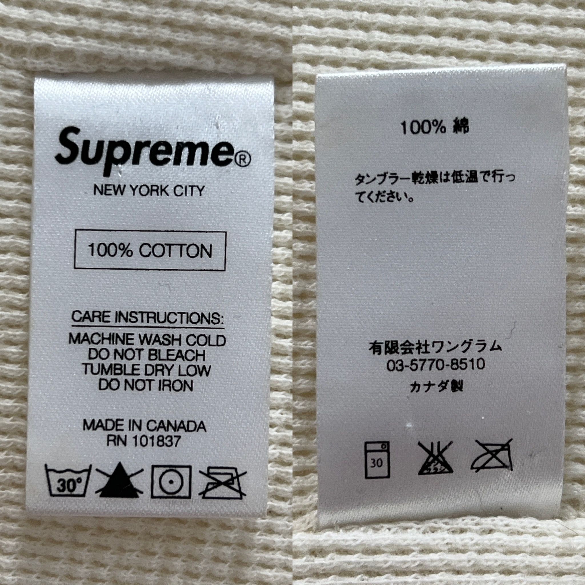 Supreme Supreme 14FW USA 3M Reflective Logo Thermal Zip Up Hoodie Size US XL / EU 56 / 4 - 8 Thumbnail