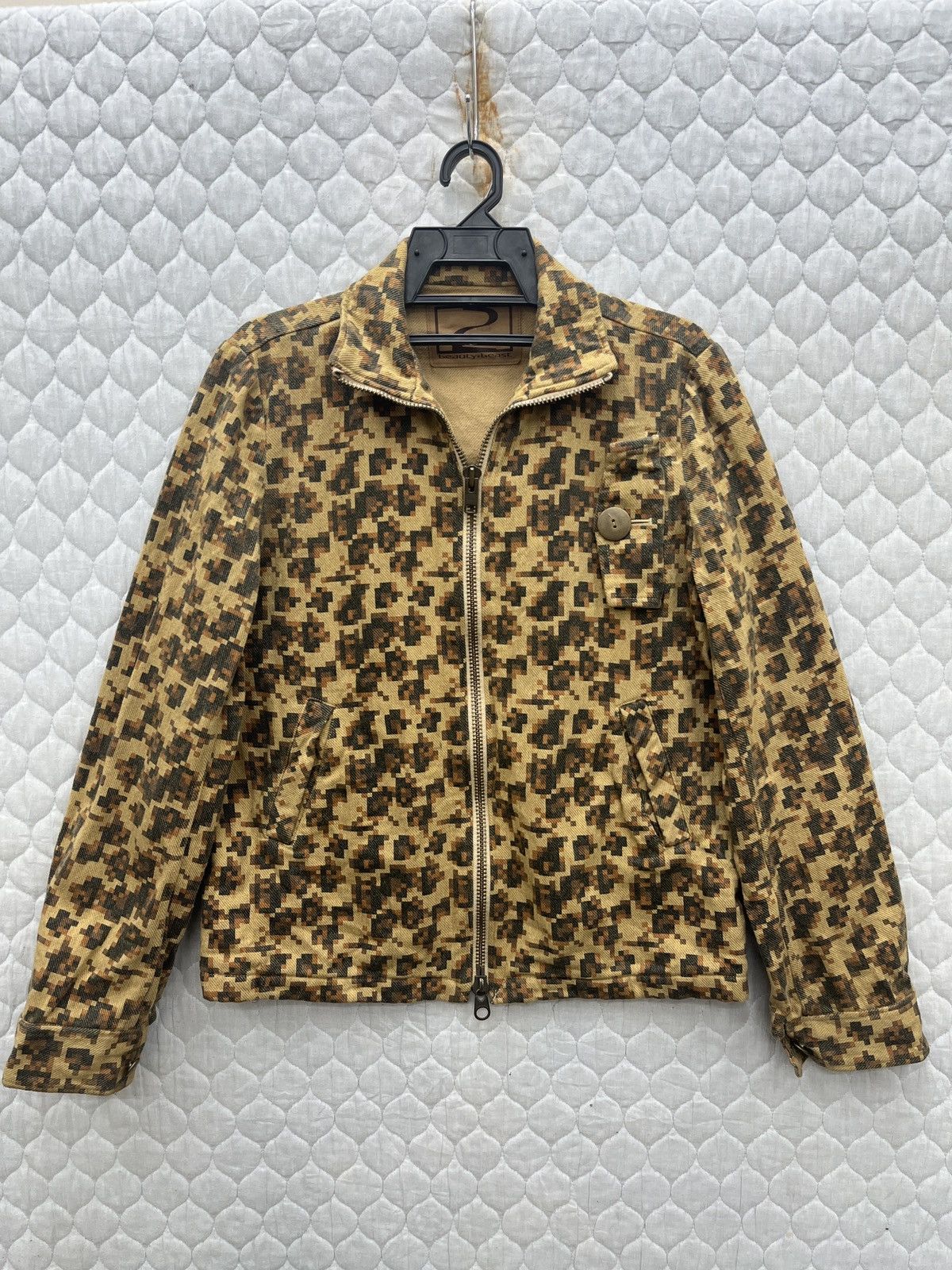 🔥🔥🔥ARCHIVE BEAUTY BEAST BROWN CAMO JACKET