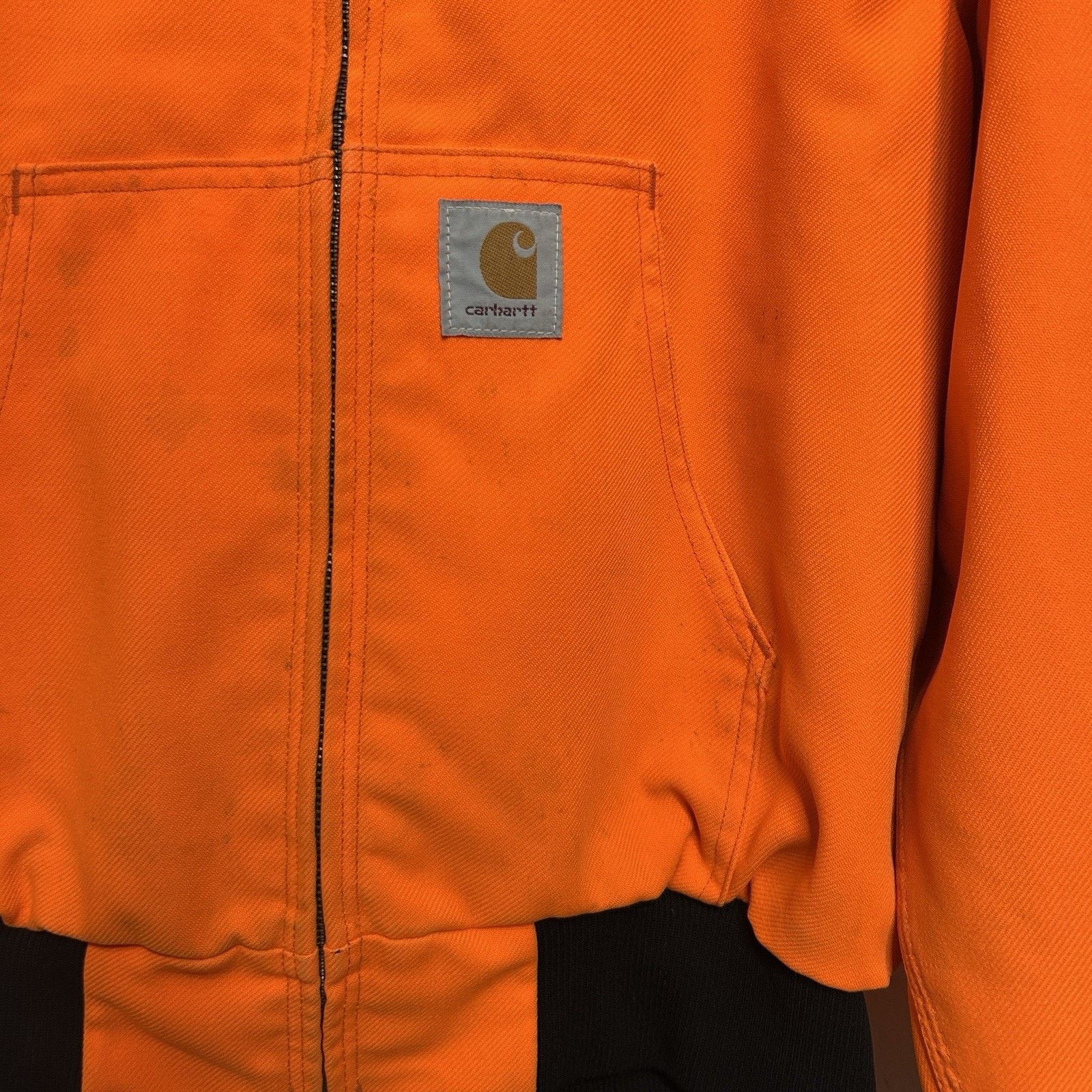 Carhartt Vintage Carhartt Hooded Active Jacket “Blaze Orange” JRW09 Size US M / EU 48-50 / 2 - 5 Thumbnail