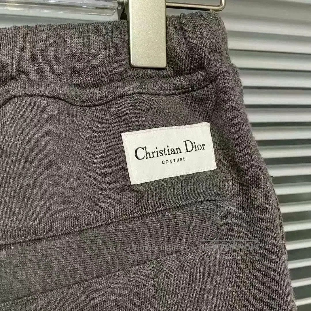 Dior dior gray cashmere sweatpants for women. Size 23" - 3 Thumbnail
