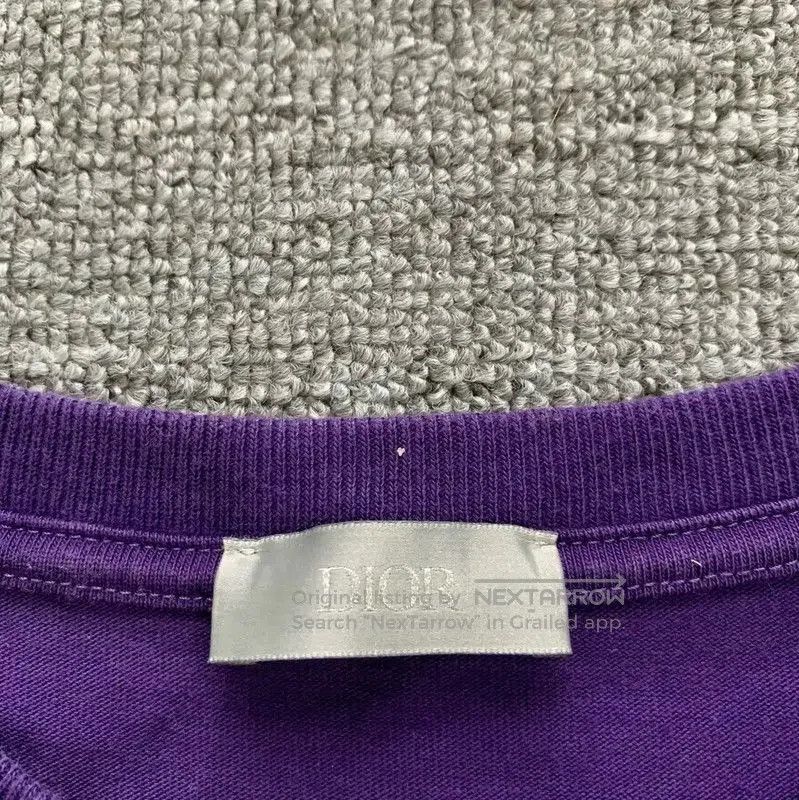 Dior Dior Purple Cotton Women's T. Size L / US 10 / IT 46 - 6 Thumbnail