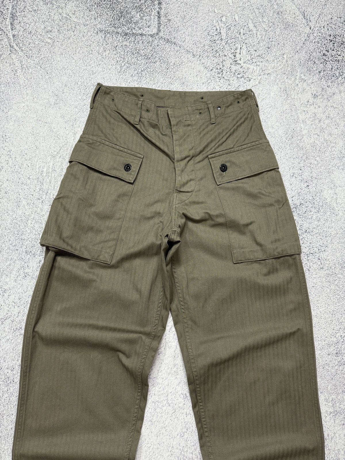 TCB Jeans 🇯🇵 TCB Jeans Japanese Military Cargo Pants Size US 32 / EU 48 - 4 Thumbnail