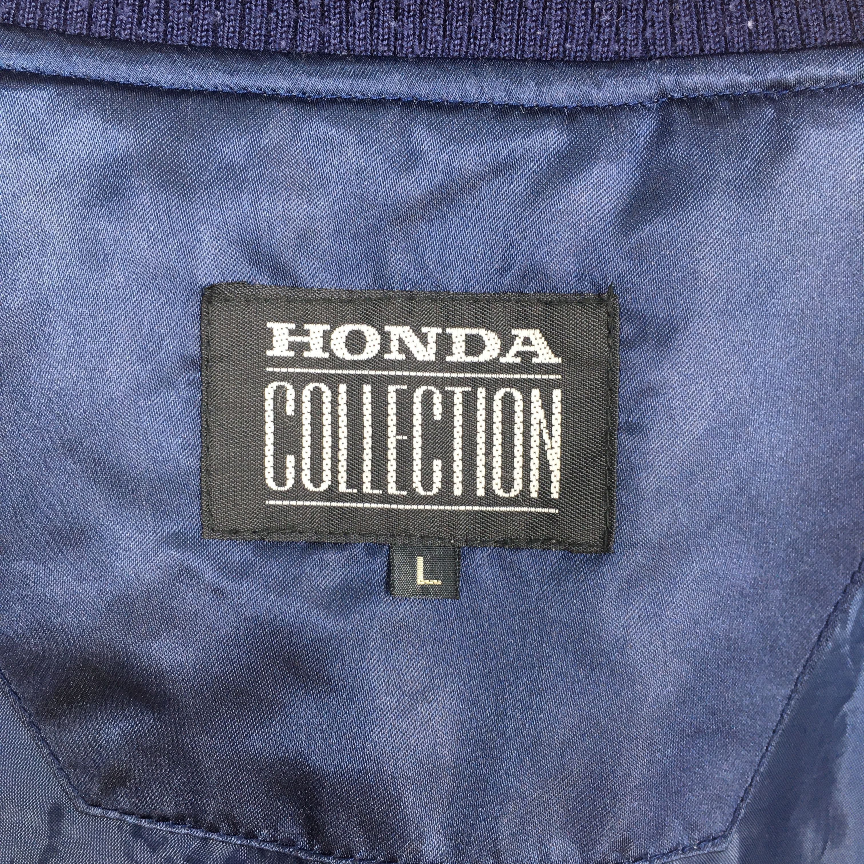 Honda Vintage 90's Honda Racing Team Blue Jacket Large Size US L / EU 52-54 / 3 - 8 Thumbnail