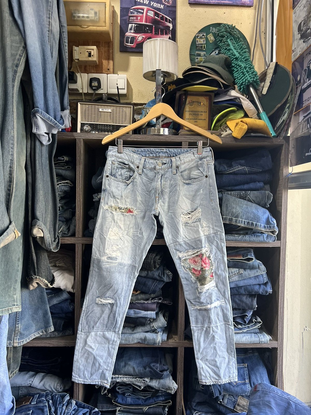 Denim & Supply Ralph Lauren 🔥Denim & Supply Ralph Lauren Distressed Denim Size 29" - 1 Thumbnail