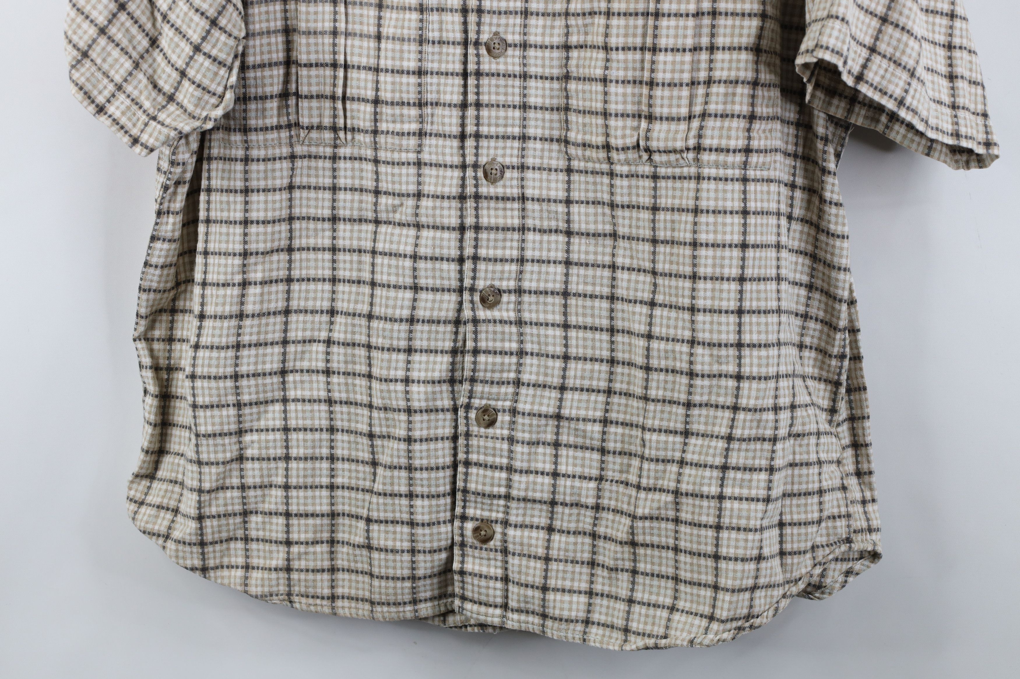 ExOfficio Vintage ExOfficio Weave Short Sleeve Collared Button Shirt Size US M / EU 48-50 / 2 - 3 Thumbnail