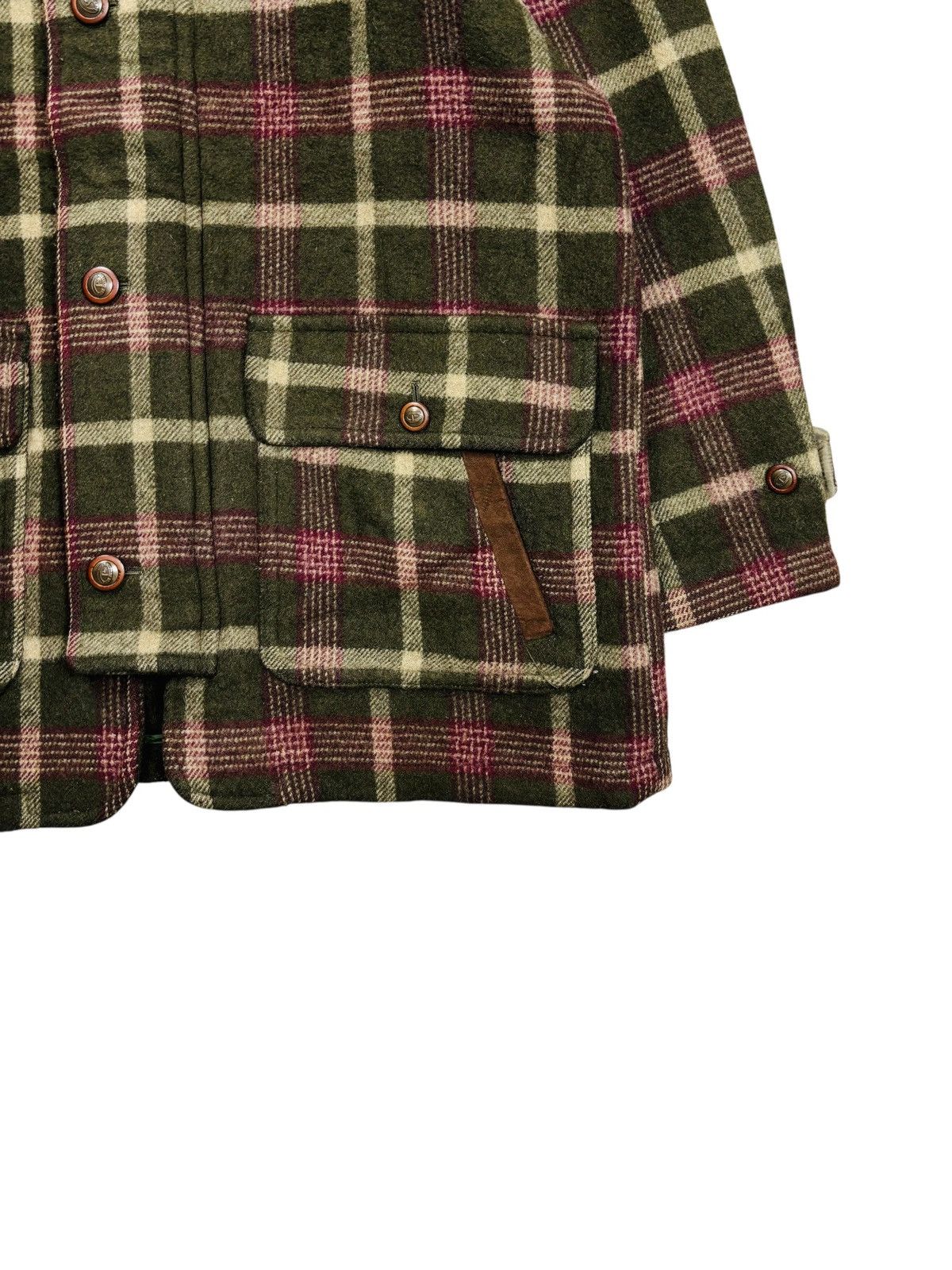Vintage 1980s Bert Pulitzer - Oversized Heavyweight Wool Jacke Size US M / EU 48-50 / 2 - 4 Thumbnail