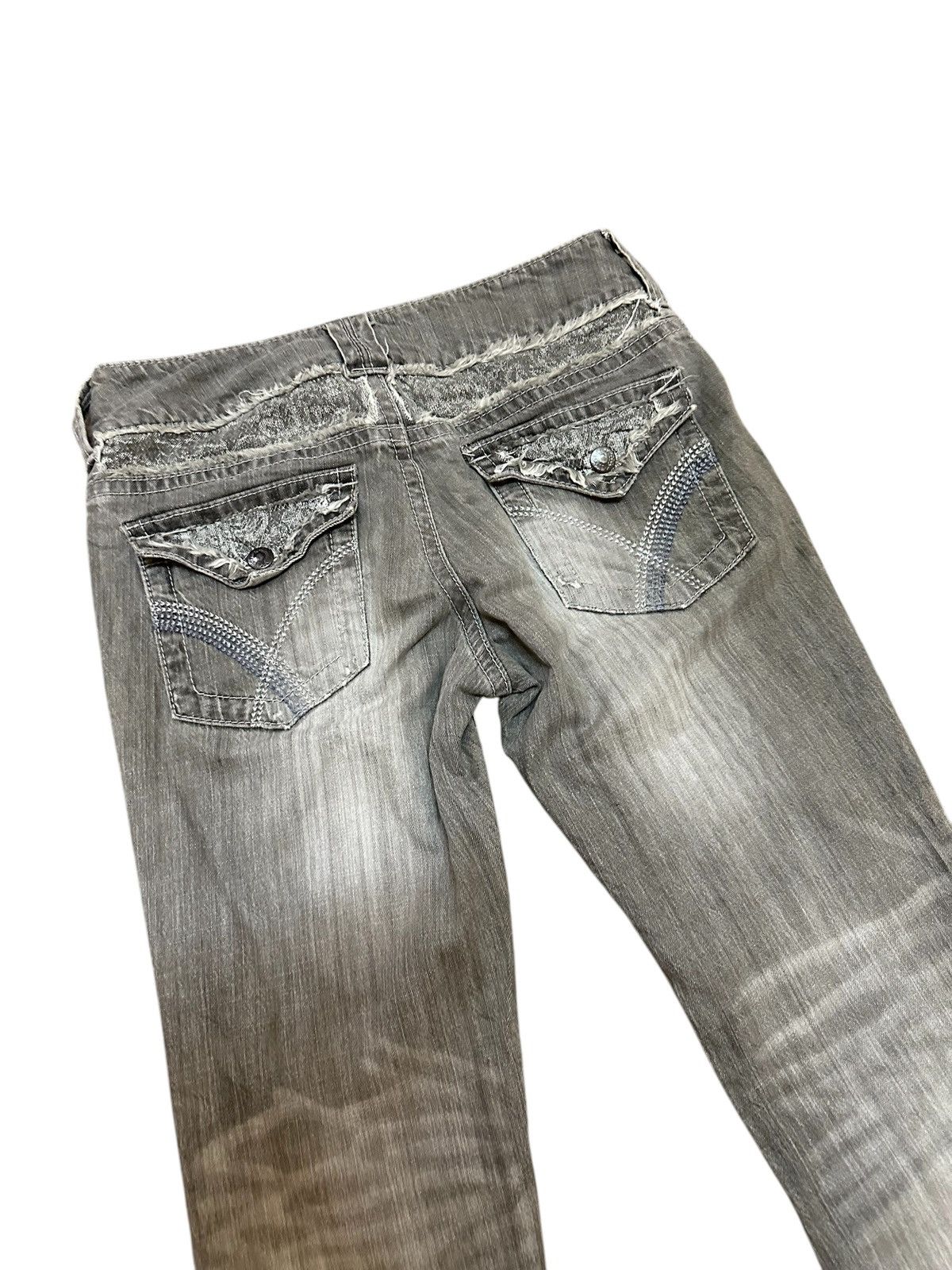 Japanese Brand japanese brand baggy pants distress Size US 33 - 6 Thumbnail