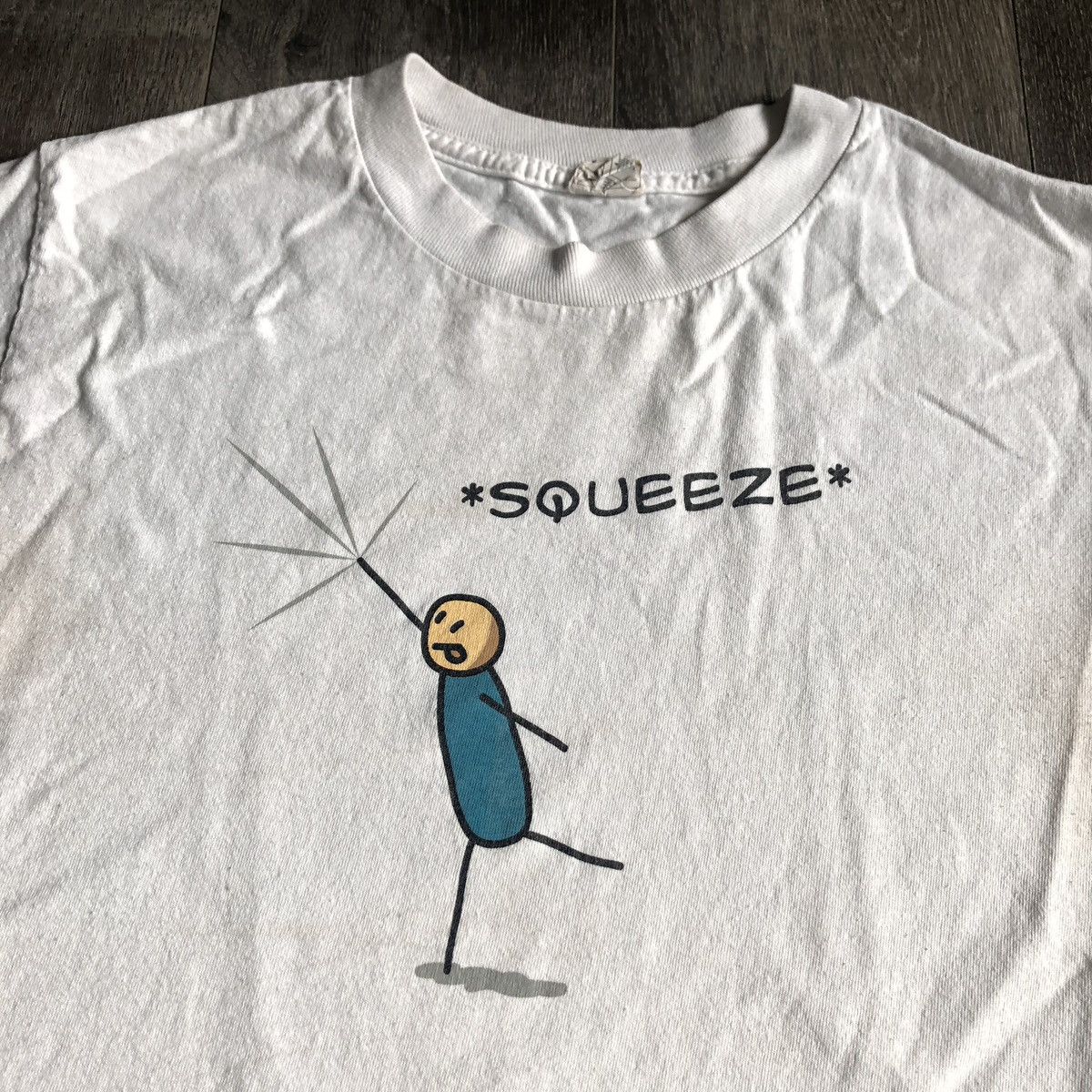 Vintage Vintage 2000s Cartoon Nipple Squeeze Humor Funny Logo Tee Size US S / EU 44-46 / 1 - 2 Thumbnail
