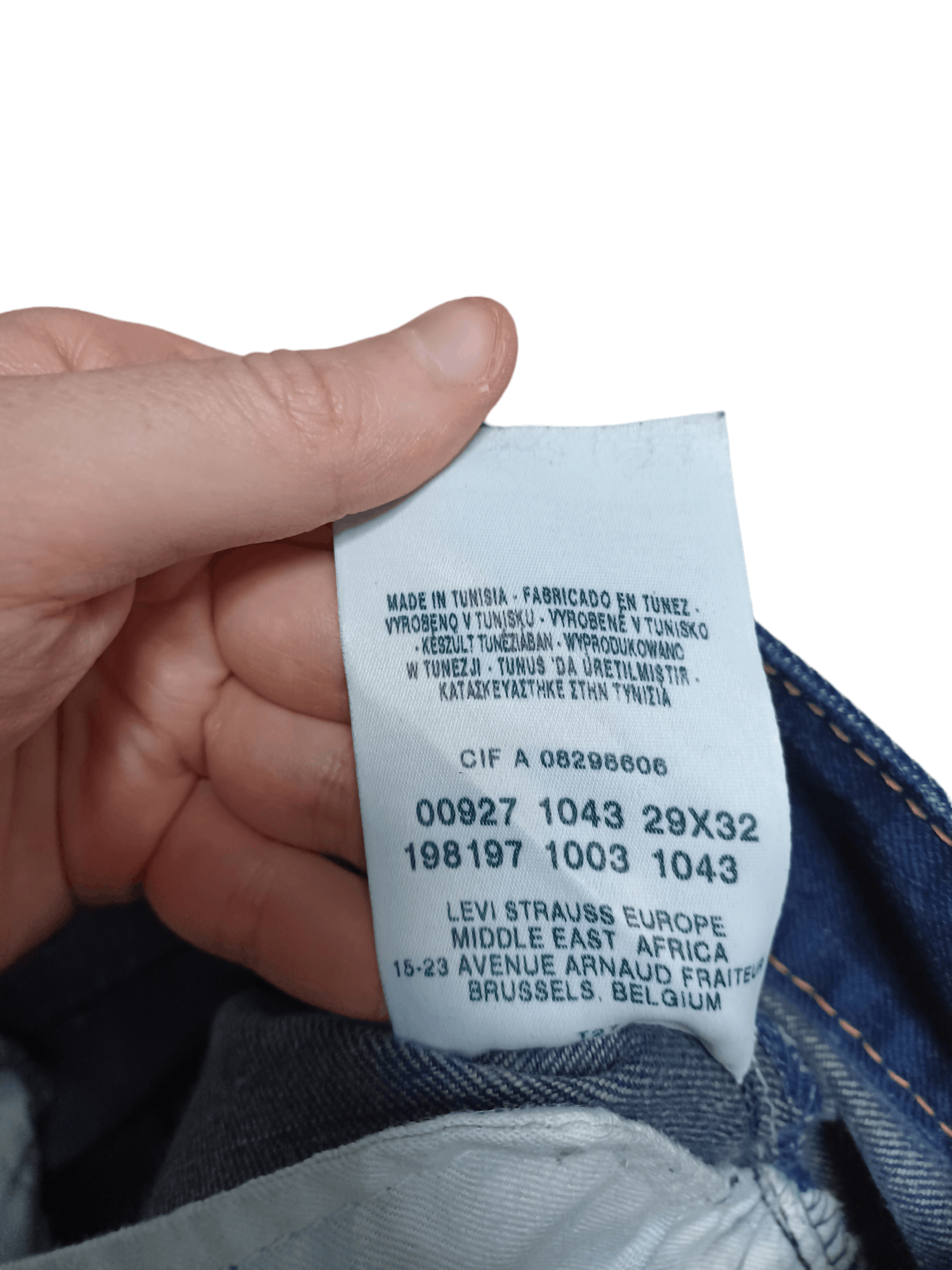 Levi's Vintage Clothing FANTASTIC LADY`S LEVIS 927 FLARE VERY RARE VINTAGE JEANS Size 29" - 5 Thumbnail