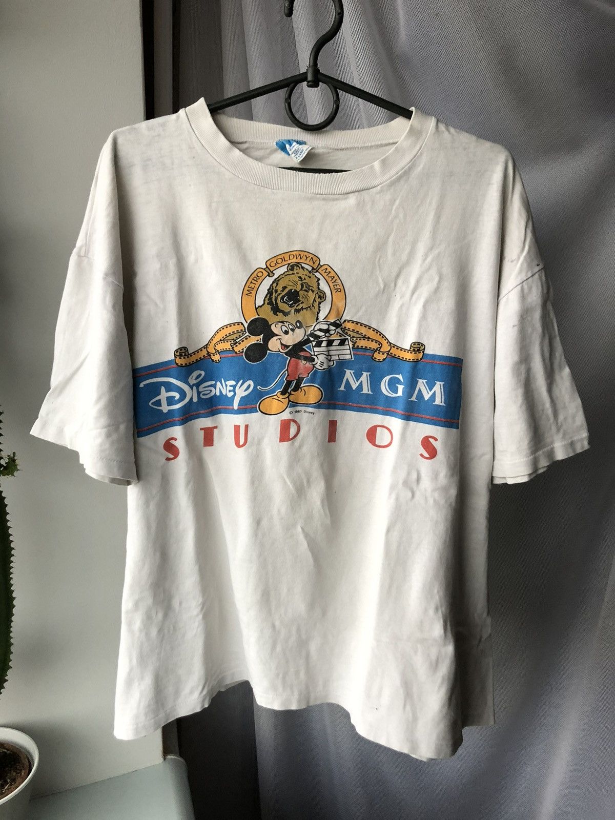 image of 1987 T Shirt Disney X Metro Goldwyn Mayer in Grey, Men's (Size XL)