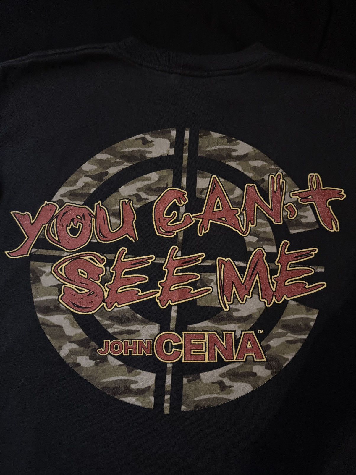 Vintage × WWE Vintage WWE John Cena “You Can’t See Me” T-Shirt Size US S / EU 44-46 / 1 - 3 Thumbnail