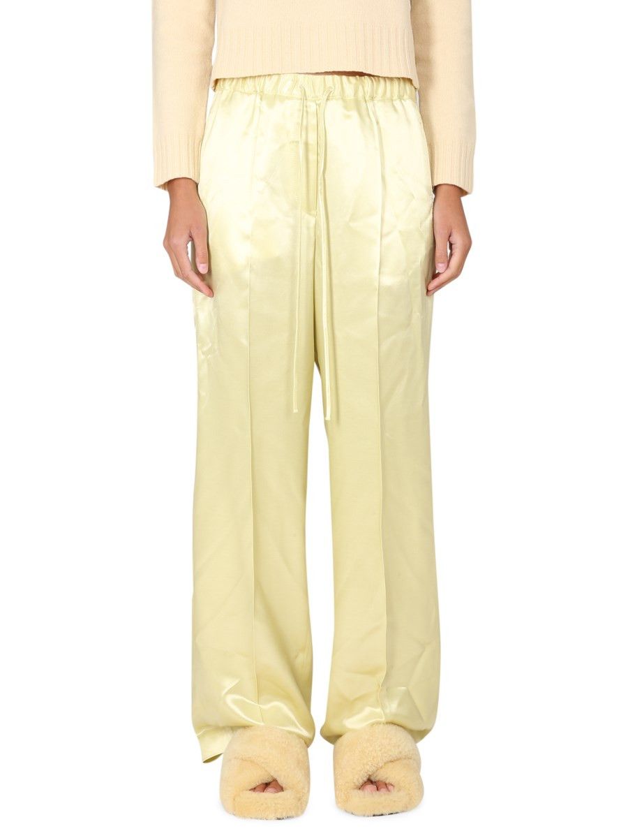 Jil Sander o1y1025 Jogger in Light Green Size 27" / US 4 / IT 40 - 1 Thumbnail
