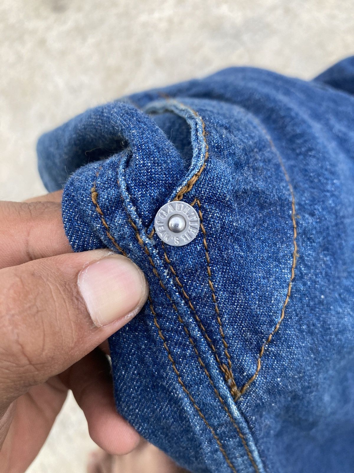 Jean Paul Gaultier Vintage 80’s Gaultier Jean’s Bucke Back Jean Paul Gaultier Size 30" / US 8 / IT 44 - 18 Thumbnail