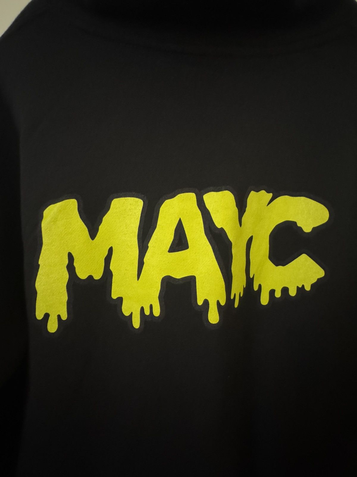 MAYC Mutant Ape Yacht Club Hoodie Black Yellow L