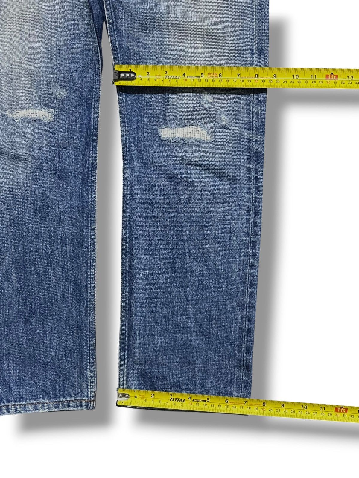 United Arrows Vintage Green Label United Arrow Selvedge Denim, Faded Wash Size US 33 - 18 Thumbnail