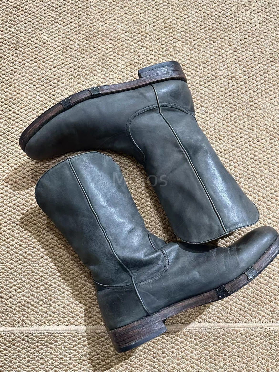 Number (N)ine Sz 8 Number Nine 07SS Cowboy Boots-2508 Size US 8 / EU 41 - 1 Thumbnail