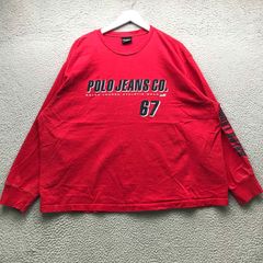 Vintage Polo Jeans Co Ralph Lauren Long Sleeve T Shirt Size XL