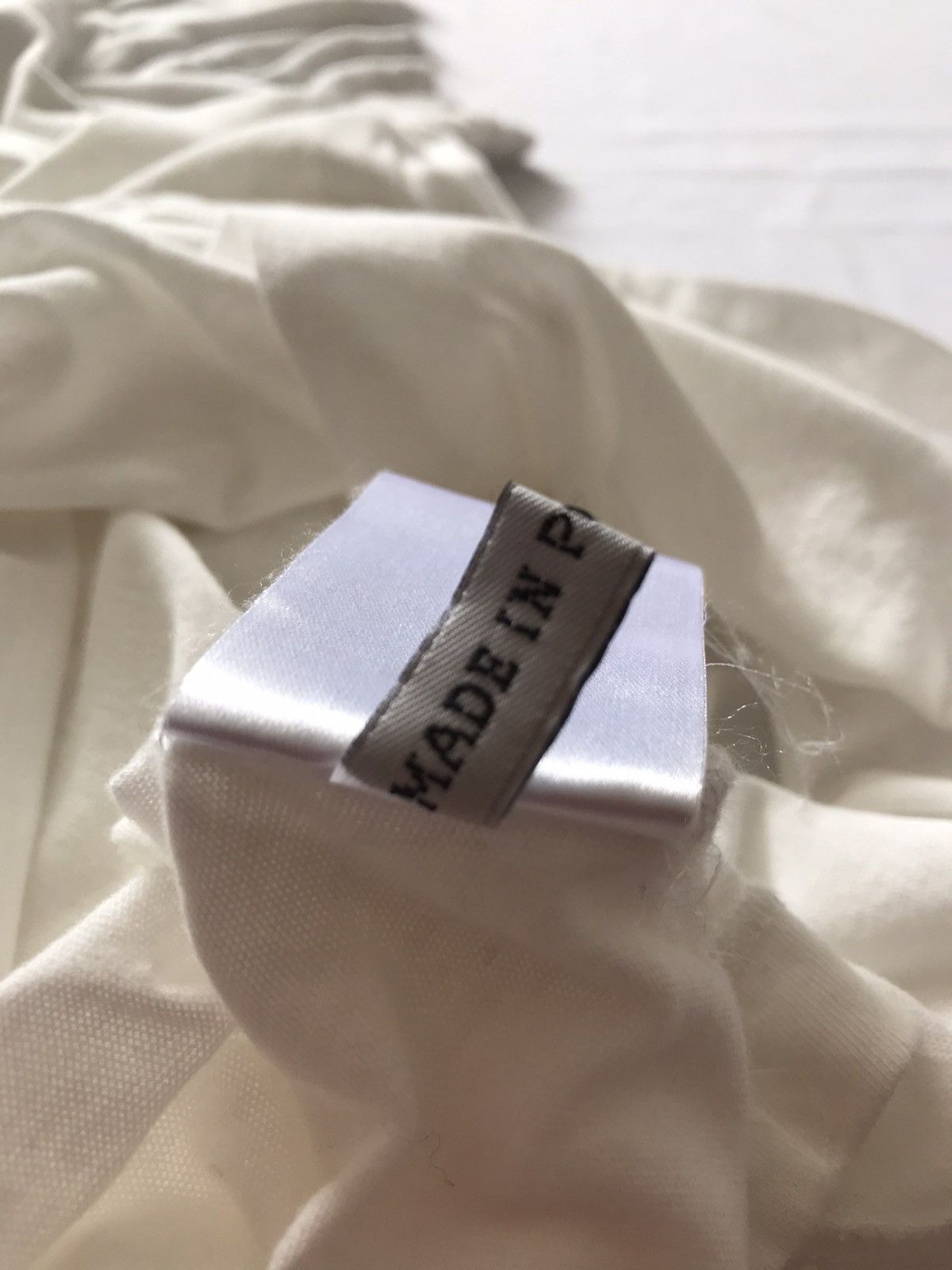 Ann Demeulemeester ANN DEMEULEMEESTER PLAIN WHITE SHIRT Size S / US 4 / IT 40 - 6 Thumbnail
