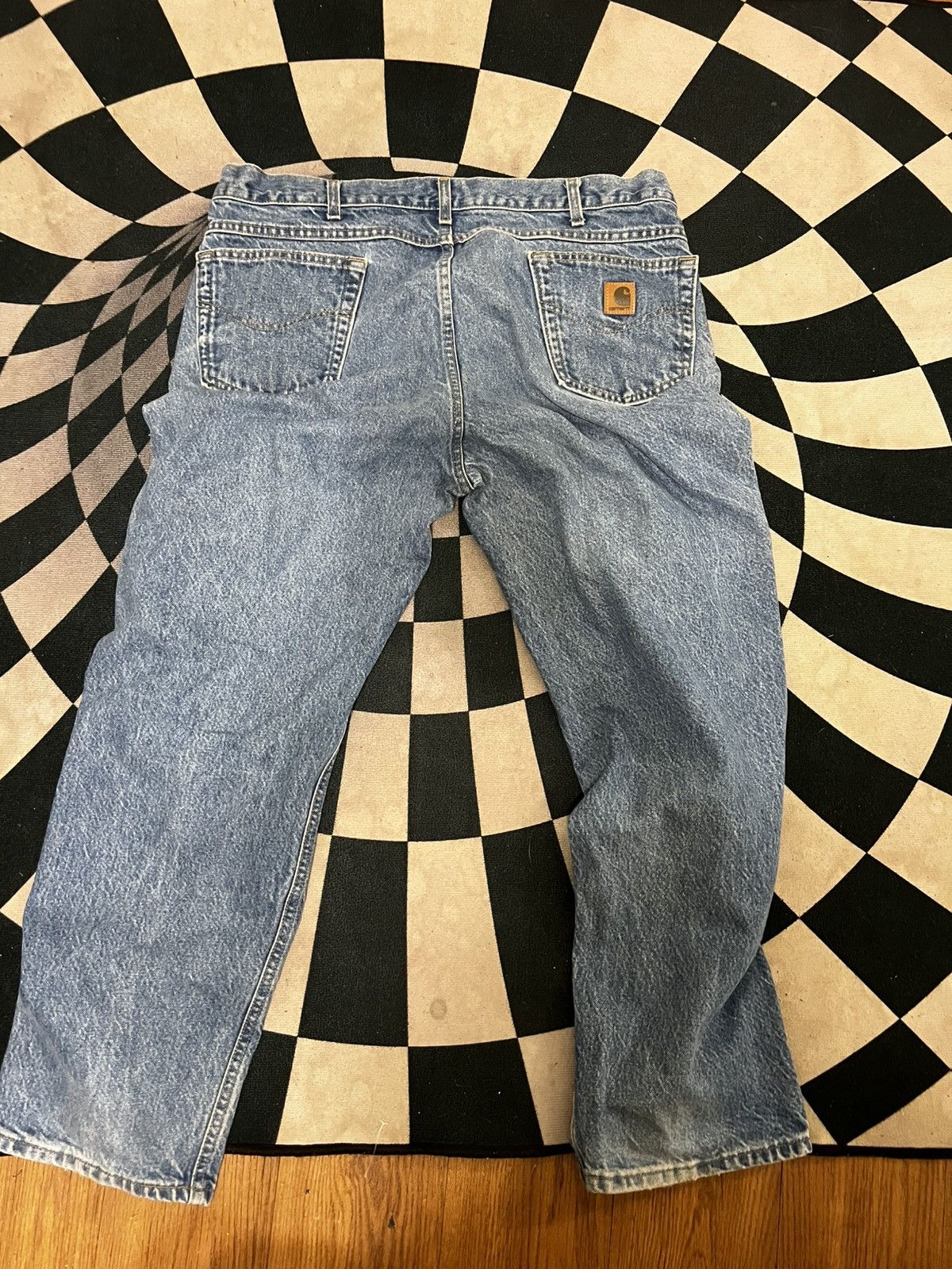 Carhartt Carhartt B100 DST Relaxed Fit Denim Jeans Size US 40 / EU 56 - 5 Thumbnail