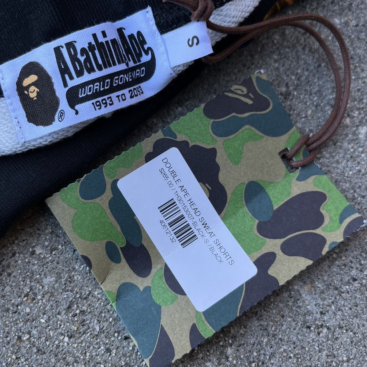 Bape BNWT SS21 BAPE Double Ape Head Sweat Shorts Sz S Size US 29 - 7 Thumbnail