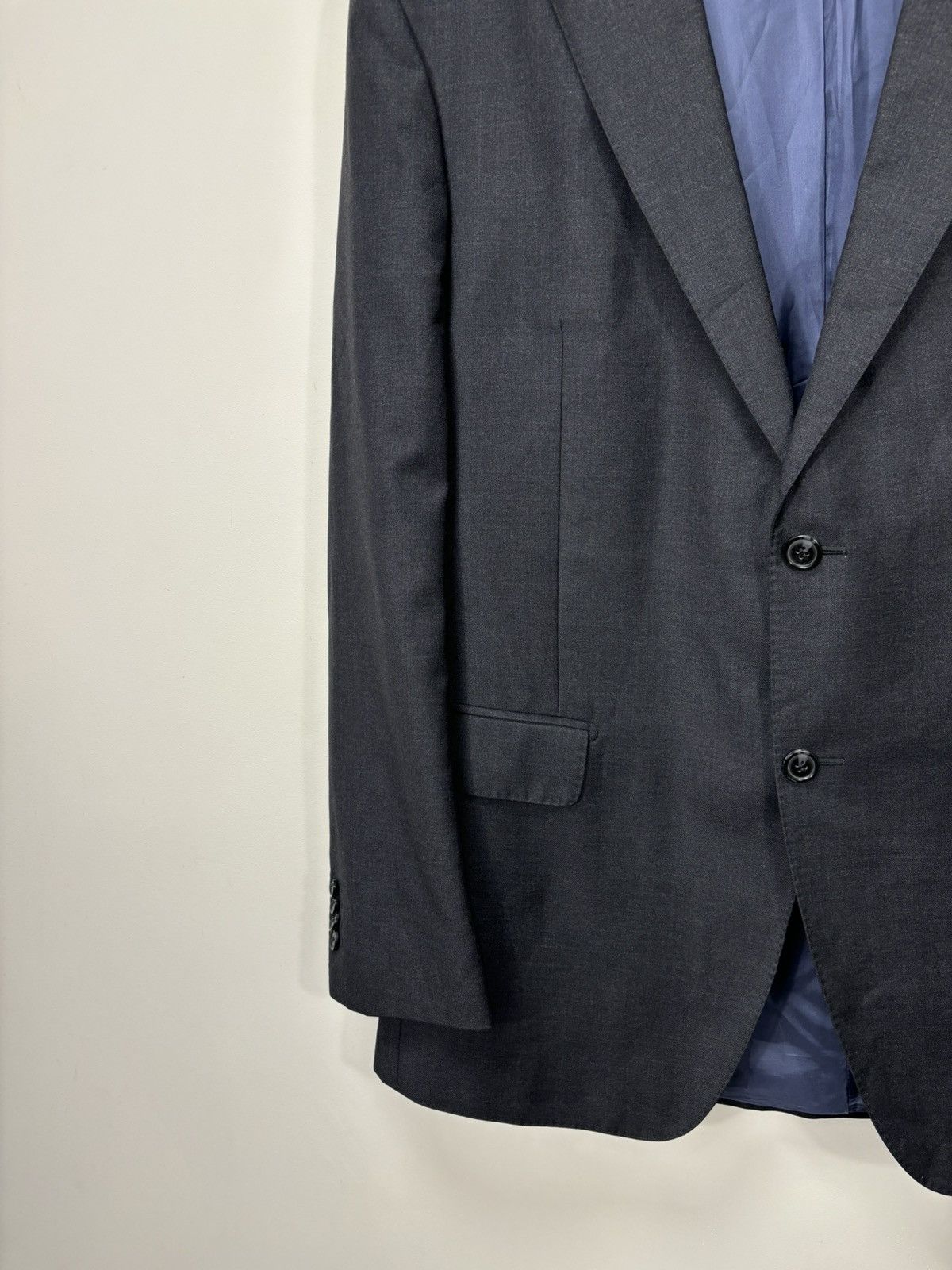 Suitsupply Suitsupply Menʼs 3-Buttons Formal Luxury Wool Blazer Jacket Size 46L - 6 Thumbnail