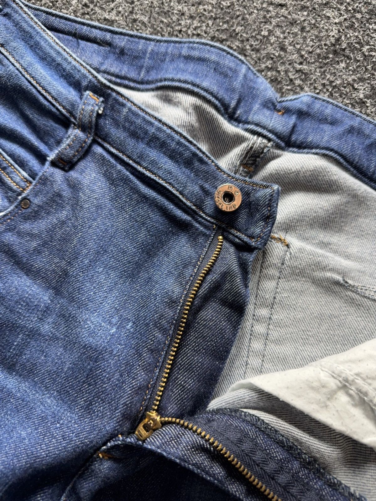 Diesel Luxury 00s Y2K Diesel Chinelle Regular Slim Tapered Jeans Size 30" / US 8 / IT 44 - 11 Thumbnail