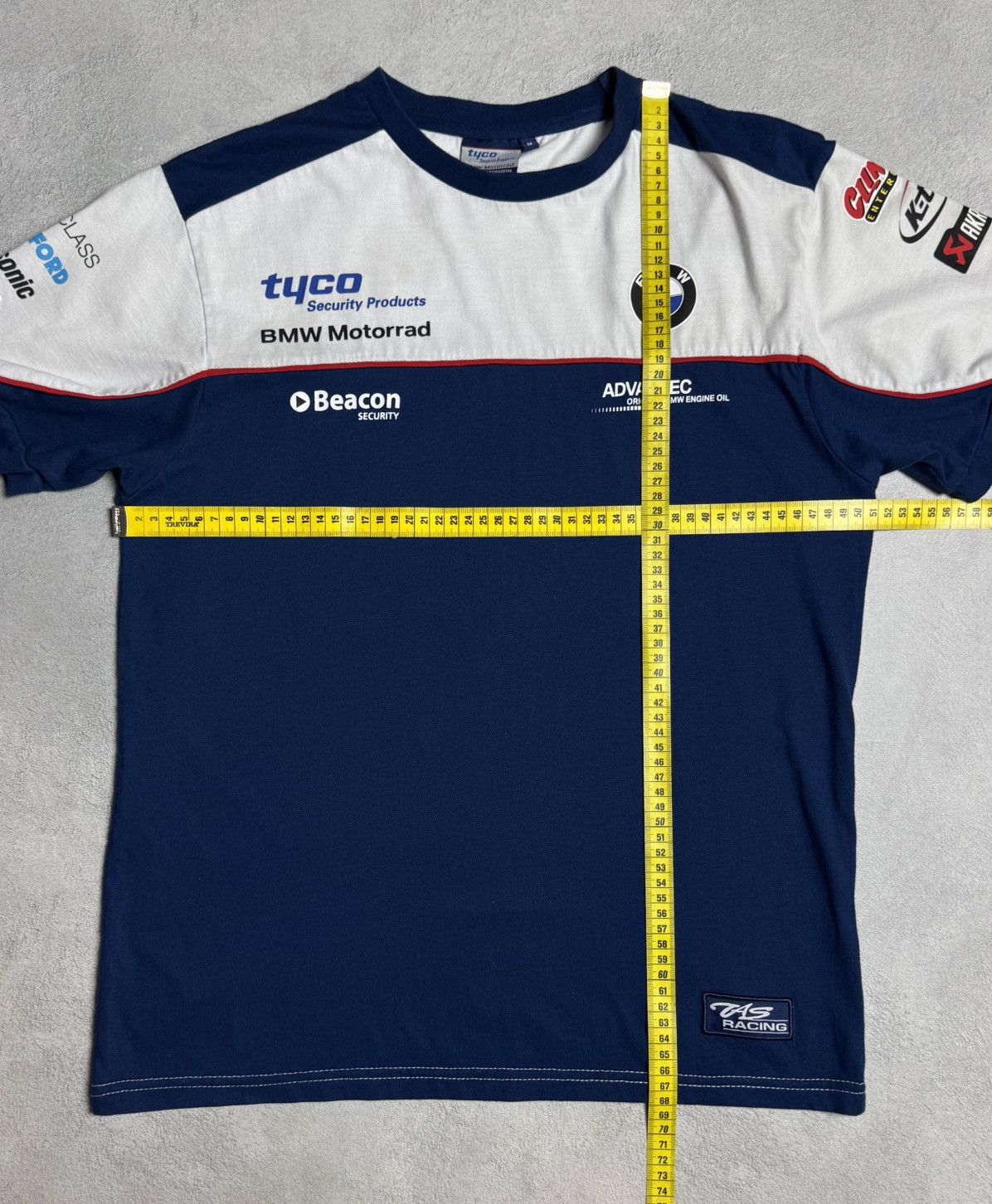 BMW BMW Tyco Motorrad Racing Team Cotton T-Shirt Big Logo Size US M / EU 48-50 / 2 - 16 Thumbnail
