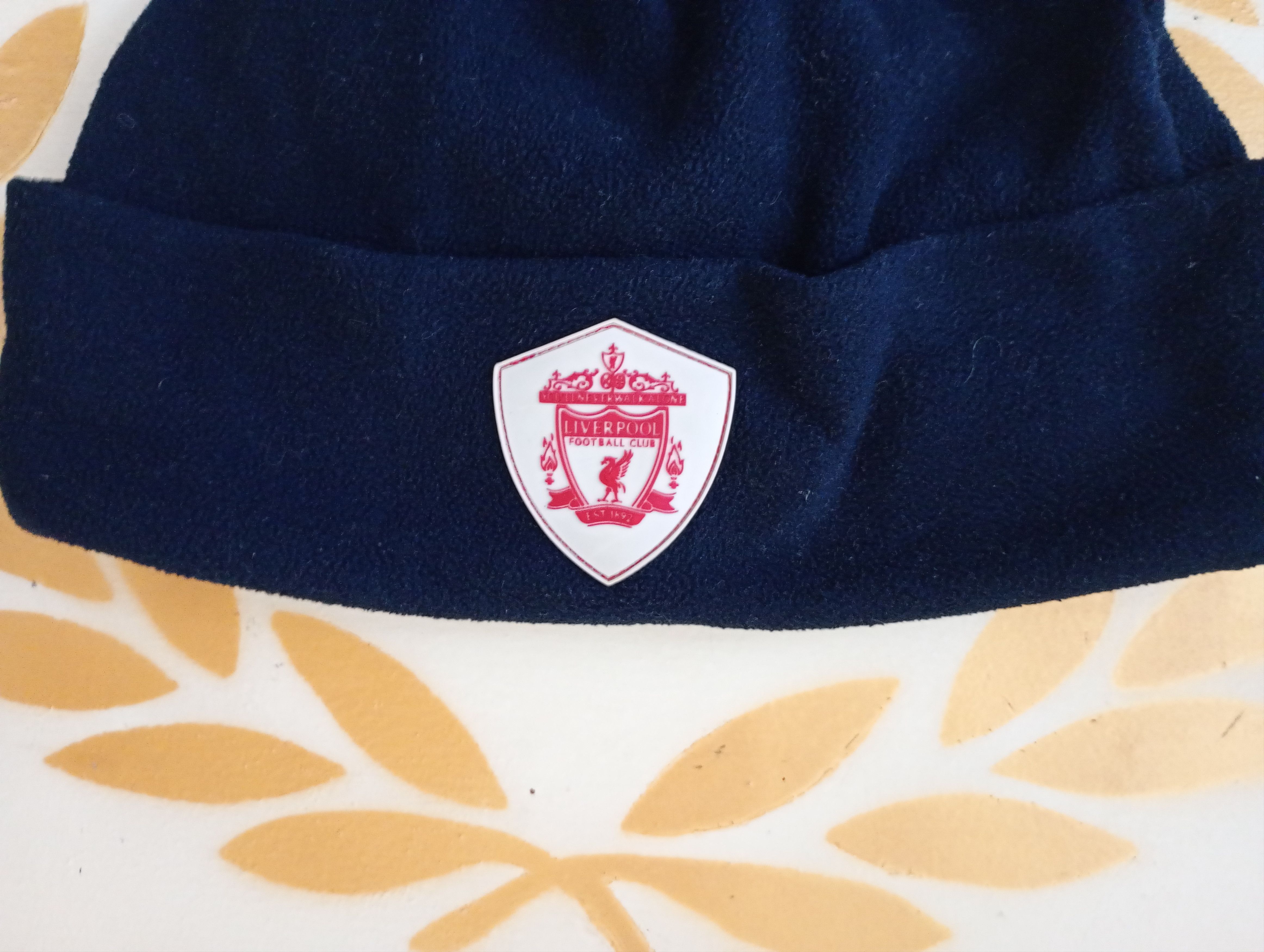 Reebok Reebok Liverpool FC Fleece Hat Vintage 1997-1998 Size ONE SIZE - 3 Thumbnail
