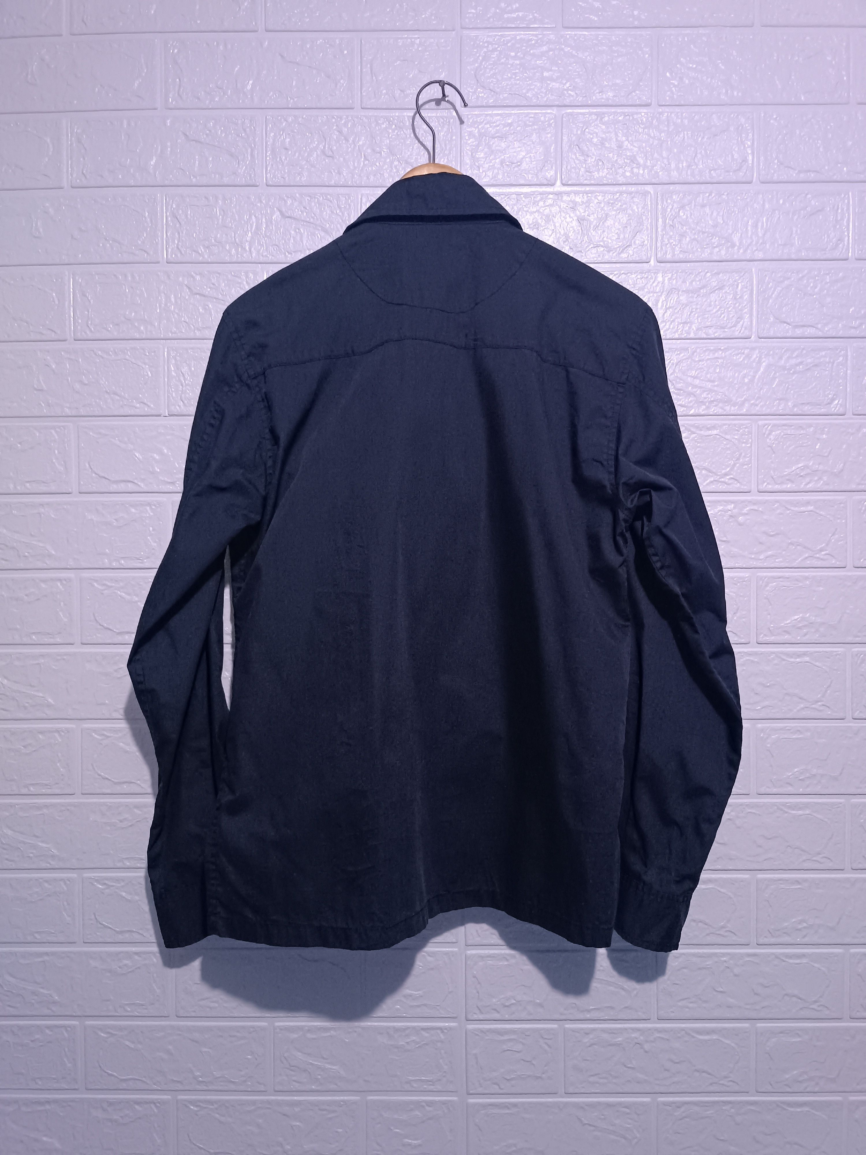 Japanese Brand Vintage BERNINGS SHO Punk Bondage Buckle Longsleeve Shirt Size US M / EU 48-50 / 2 - 4 Thumbnail